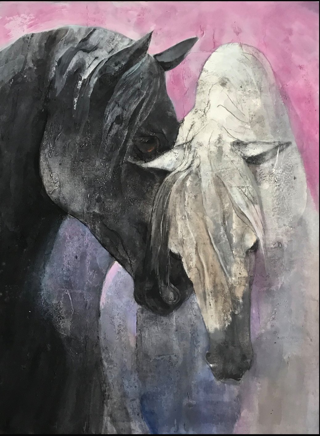Tenderness (48 x 36 in / 121 x 91 cm)