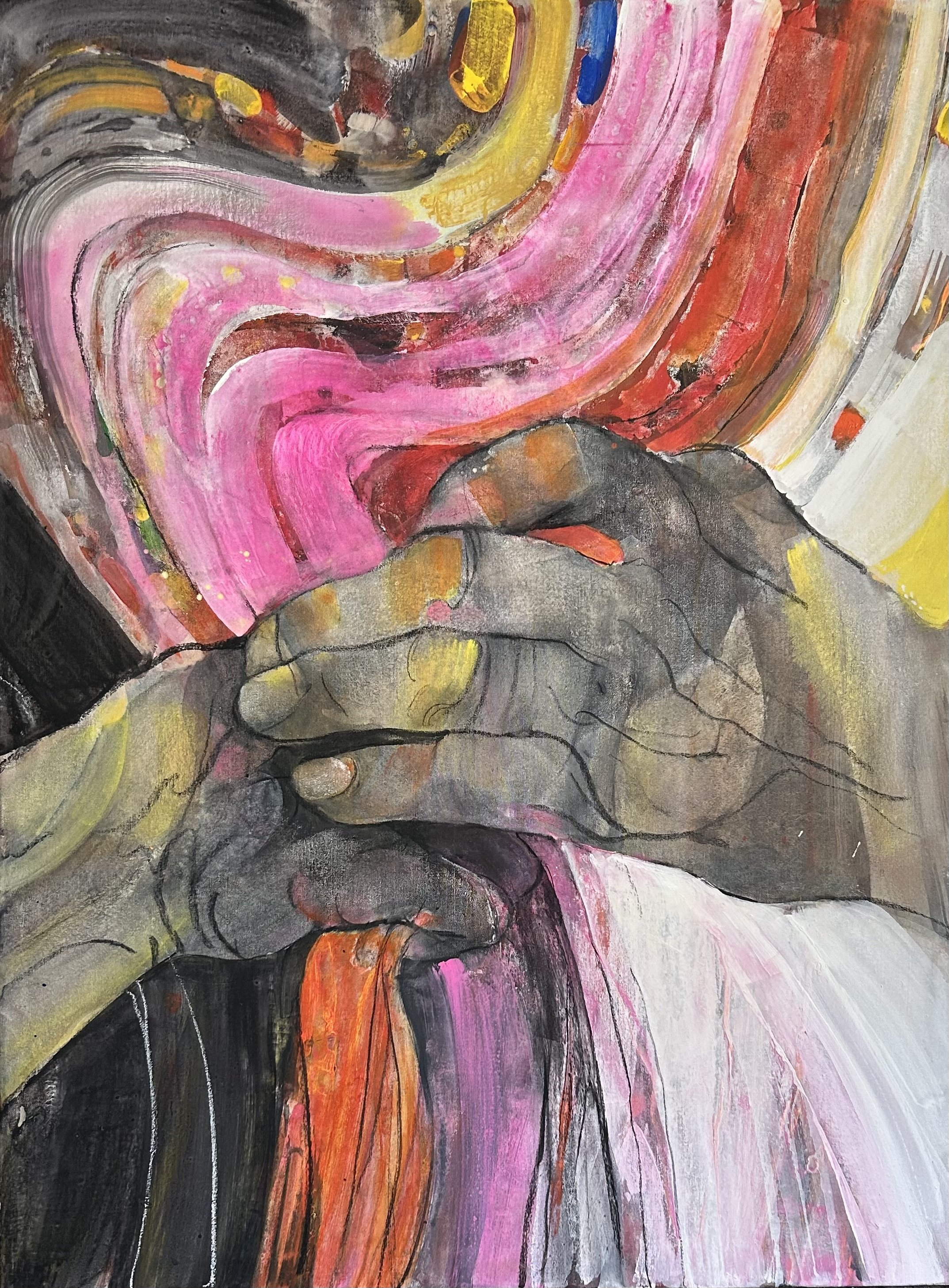 Weaving (48 x 36 in / 122 x 91 cm)