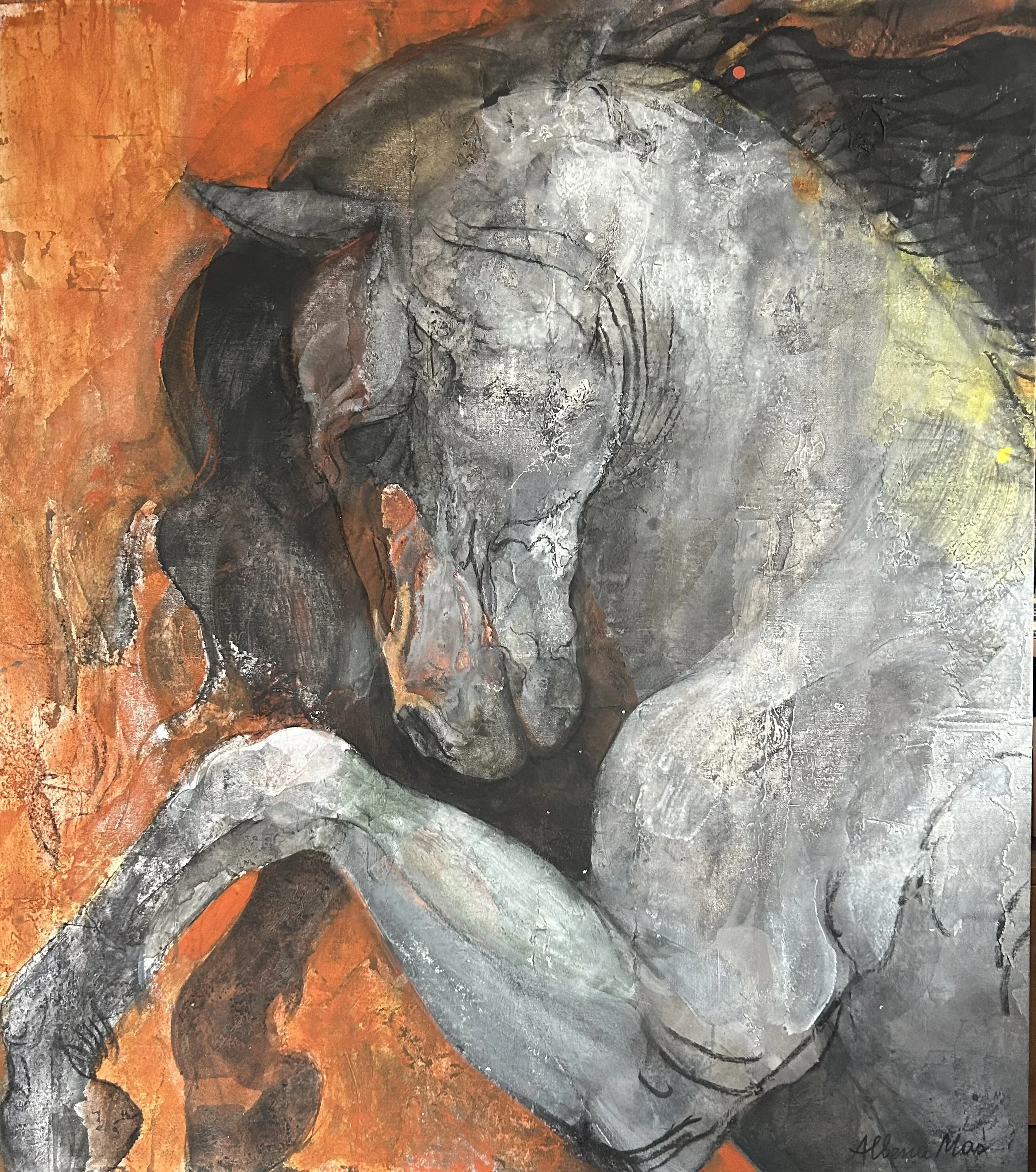 Zeus (36 x 36 in / 121 x 121 cm)