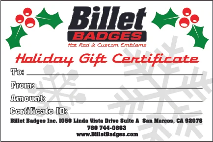 Gift Certificate
