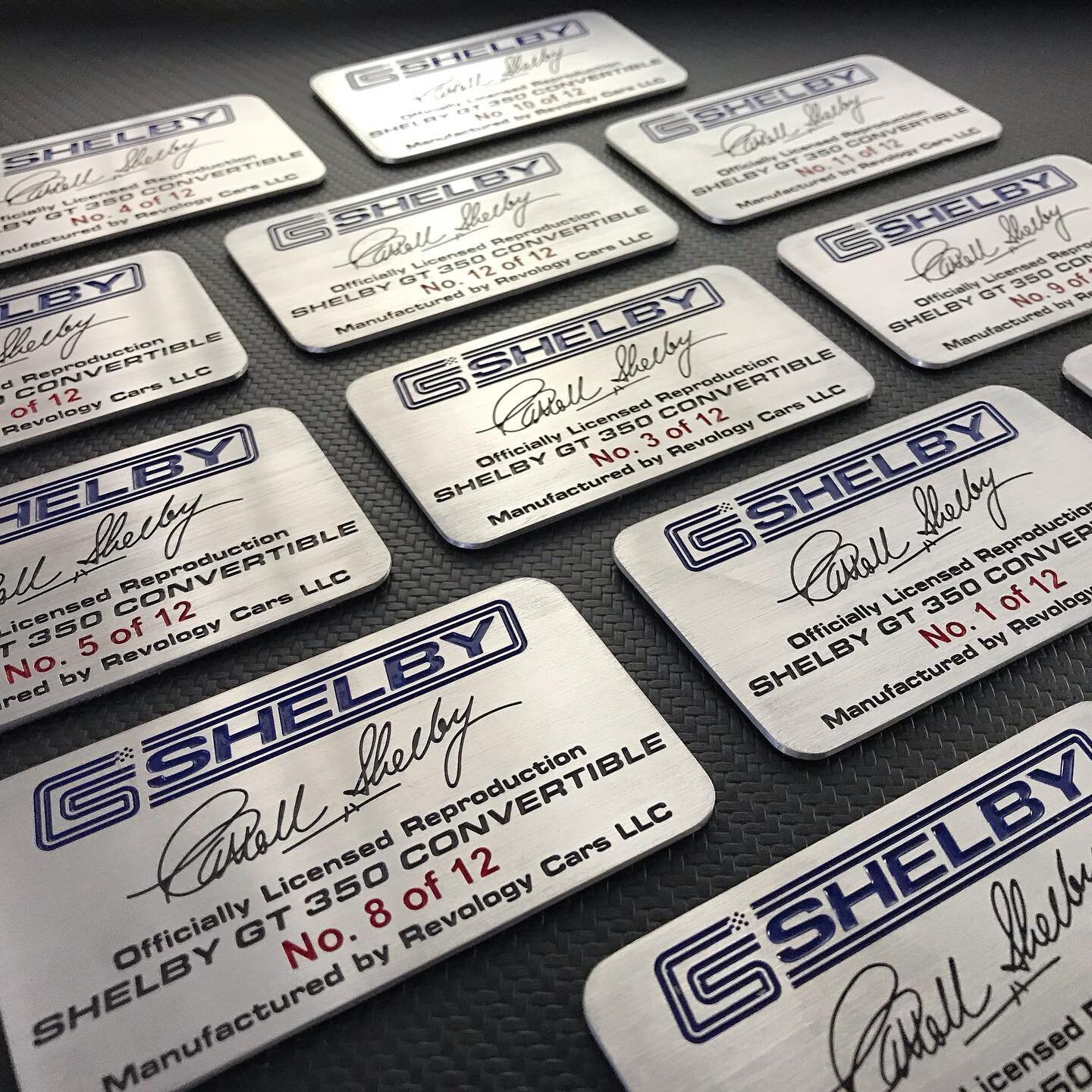 Limited edition data plates for our friends @revologycars

#billetbadgesinc #billetbadges #billetaluminum #billet #madeinusa #custom #custombadges #customemblems #notplastic #notstock #revologycars