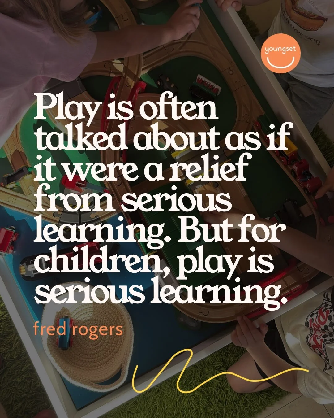 Play is&hellip; problem solving, relationship strengthening, curiosity sparking, resilience building magic ✨ Our job is to build the environment, scaffolf the learning and help when needed, but most of all, it&rsquo;s to get out of the way and give c