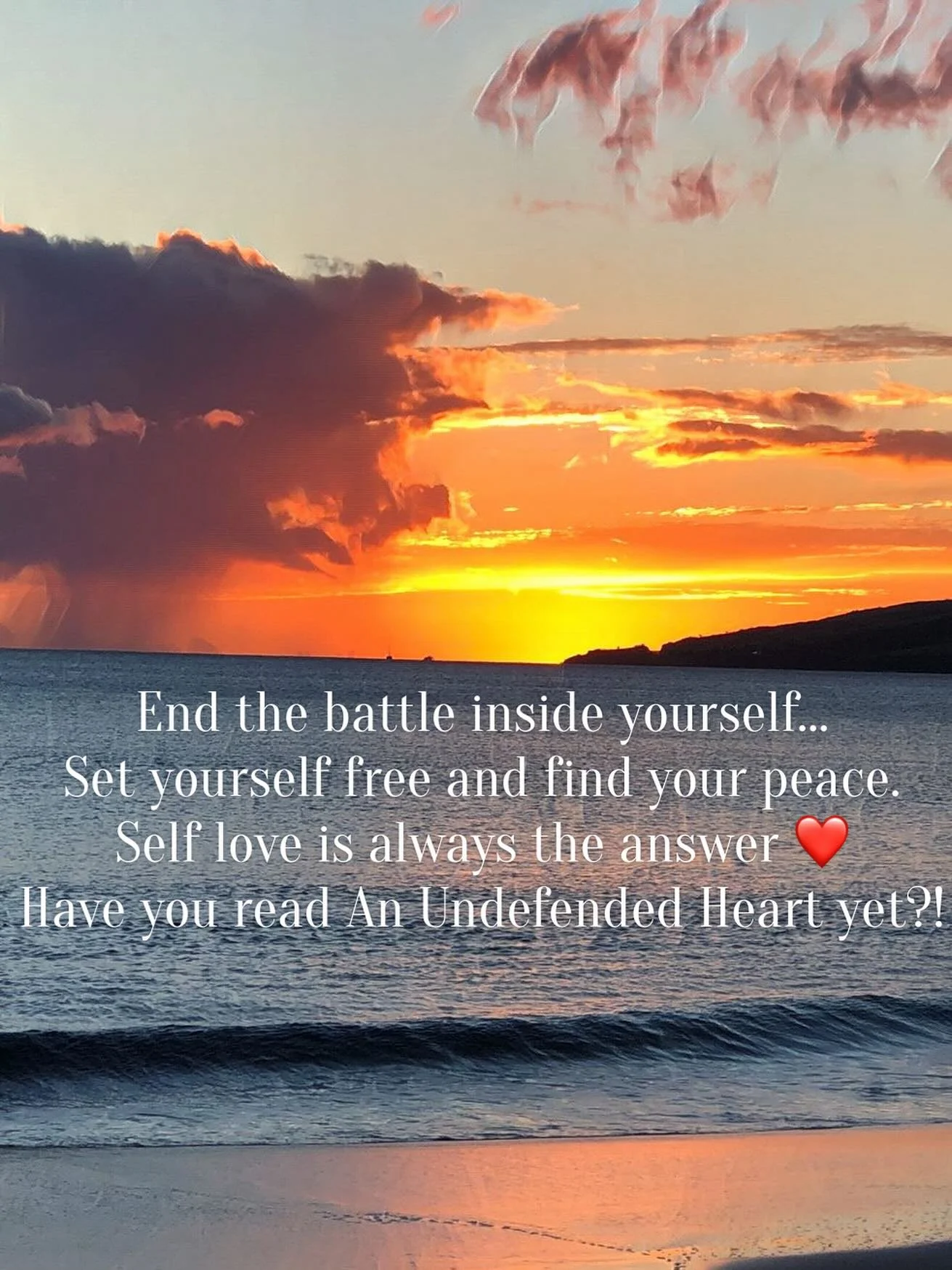 The battle you&rsquo;ve been fighting isn&rsquo;t out there.
It&rsquo;s inside the walls of your own heart.

We&rsquo;re taught to stay defended. To hold it together. To push through.
But what if healing the world begins when we stop warring with our