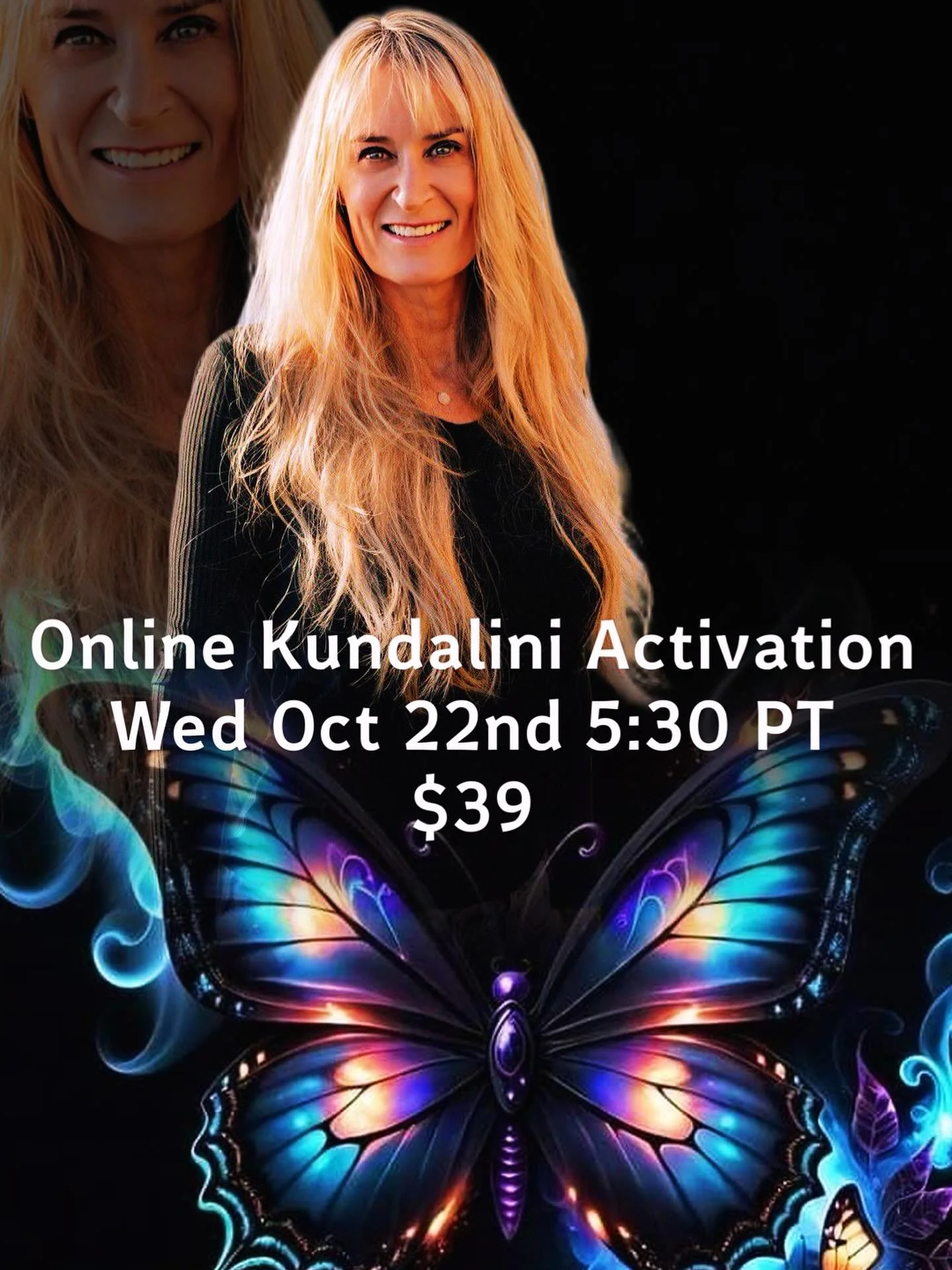 ✨ Kundalini Activation — Online Class ✨
🌀 Wednesday, October 22 | 5:30 PM PT | $39 | Link in Bio
Kundalini Activation is a direct transmission of life force energy that awakens your natural Kundalini flow. This isn’t a practice you do