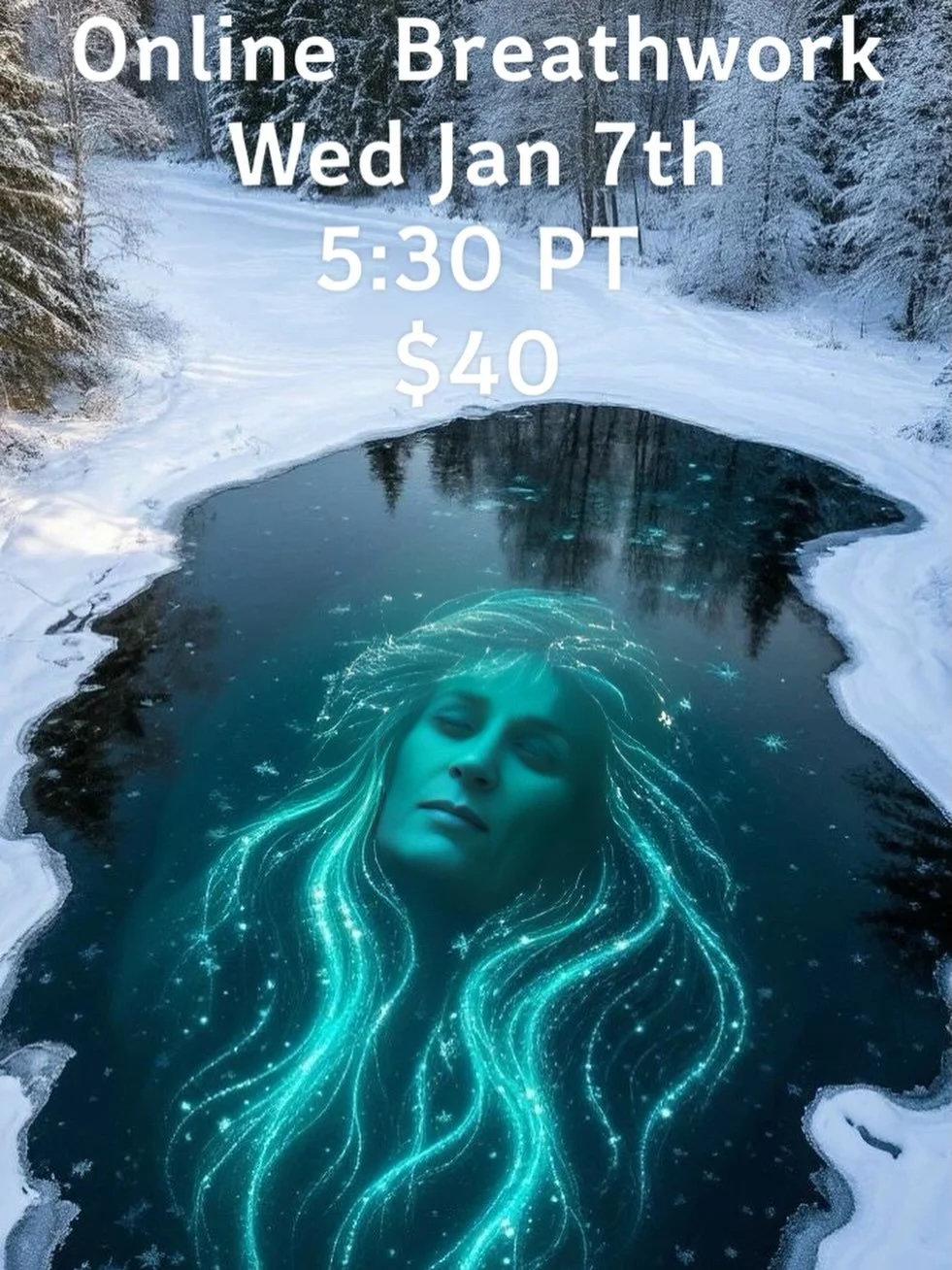 Online Breathwork Class
Wednesday, January 6 | 5:30 PM PT | $40
Link in bio to register

A new year has begun.
Not as a rush forward, but as a quiet opening.

Join me for an online Breathwork class to clear the residue of the past and gently align wi