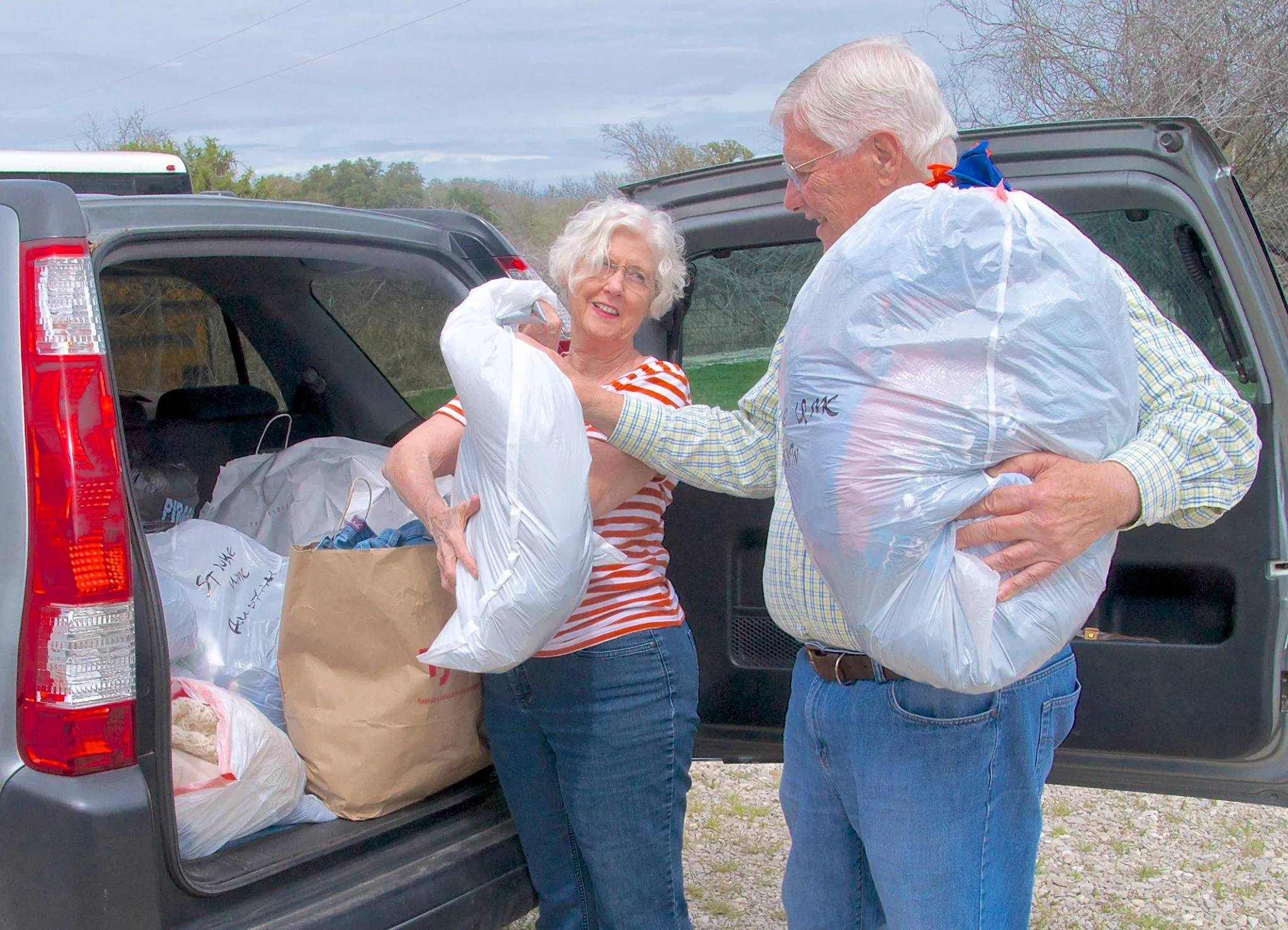 Hill Country District UMC's Fill Disaster Relief Trailer for Lent