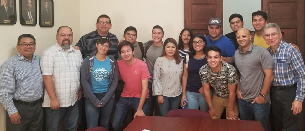 Rev. Dr. Robert Lopez had an opportunity to meet with seminary students and learn about their ministries near Monterrey, Mexico