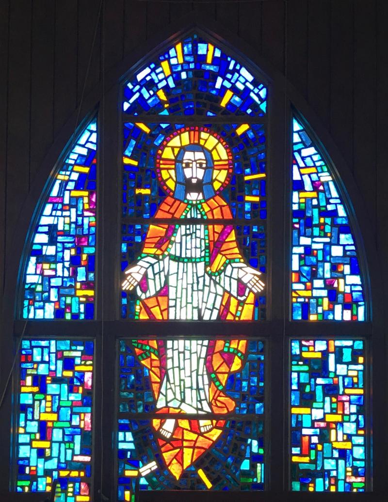 STAINED GLASS IMAGE FROM INGLeSIDE UMC