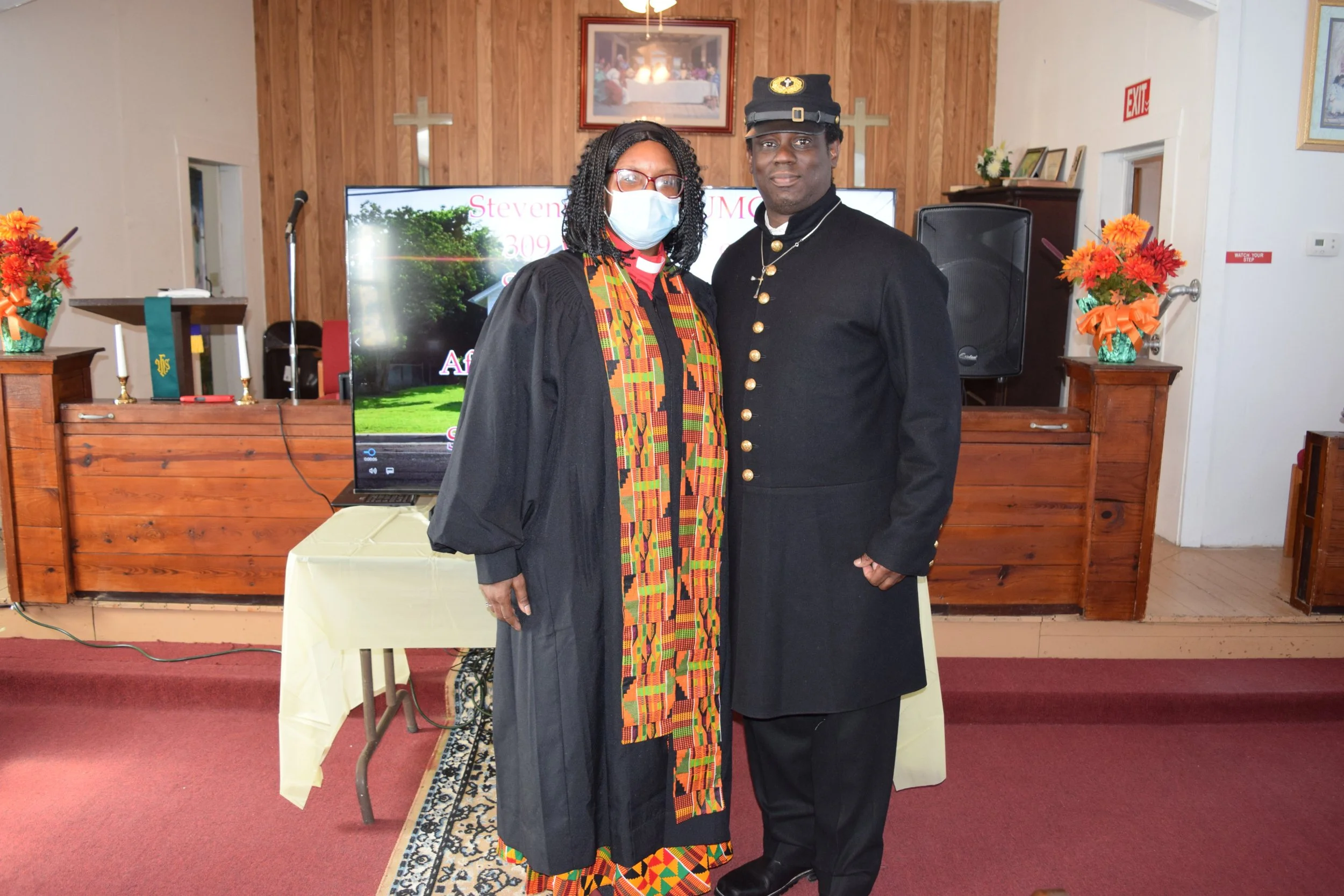 Stevens Chapel UMC Celebrates African-American History Month with Chaplain Coy Poitier