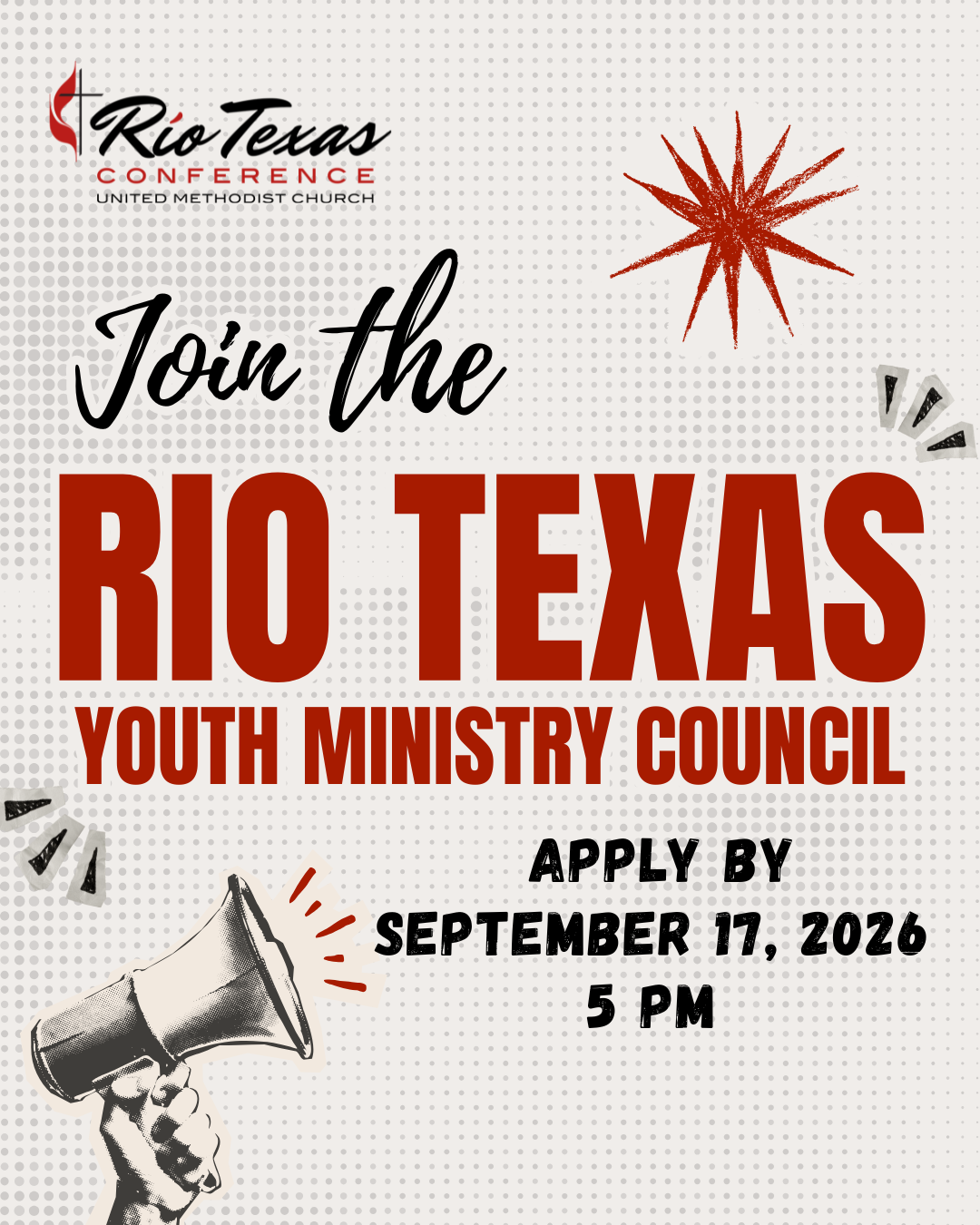 Rio Texas Youth Ministry Council Applications Open