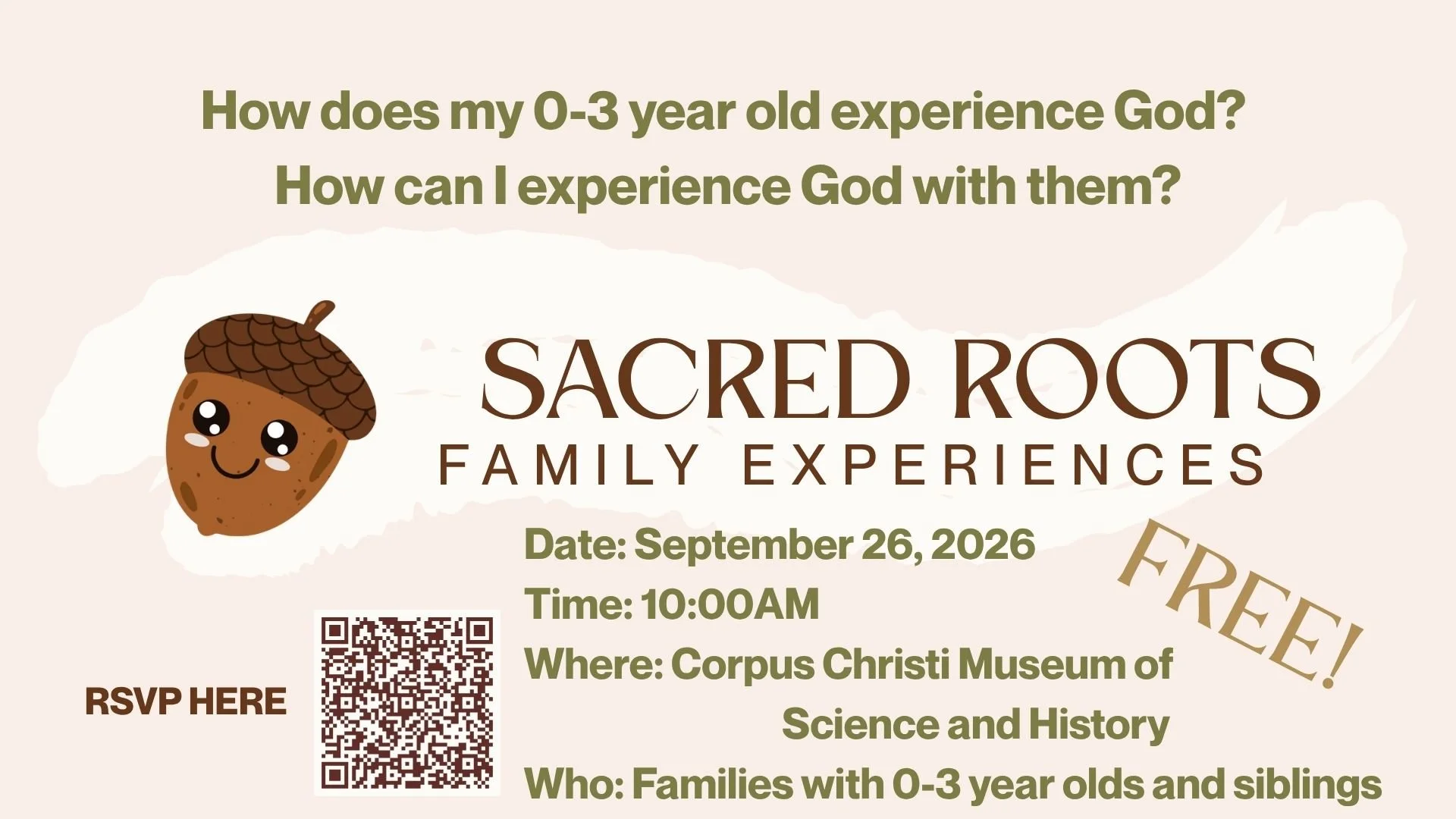 Sacred Roots Family Experiences | Corpus Christi 