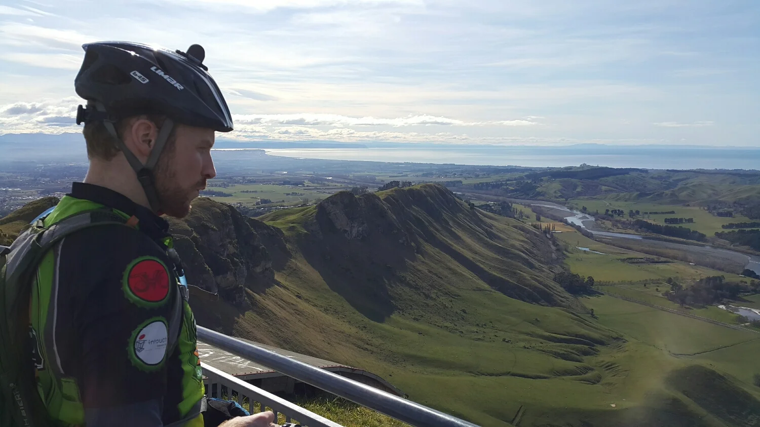 View out from the top of Te Mata peak Hastings.