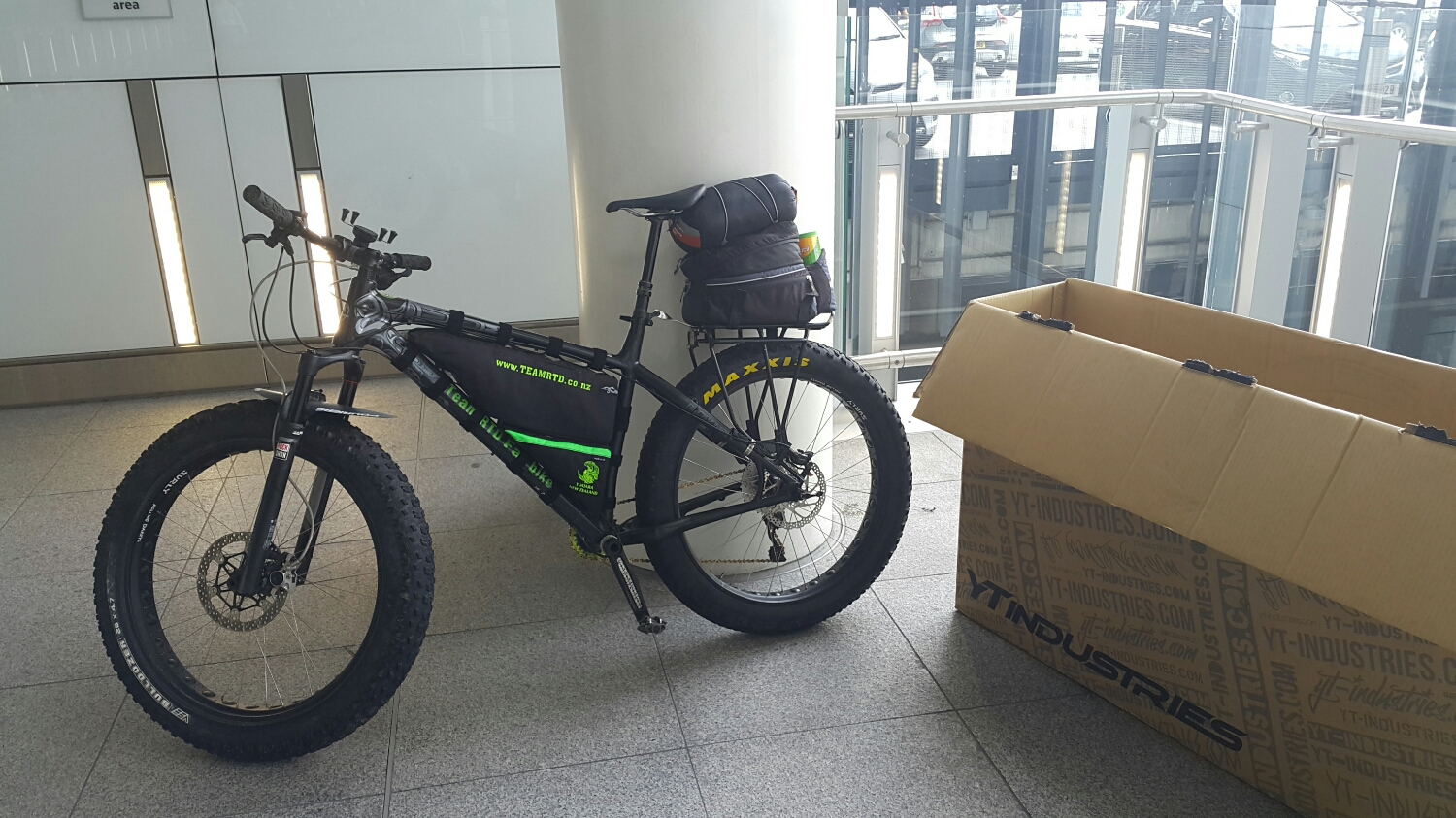 All loaded and ready to go.