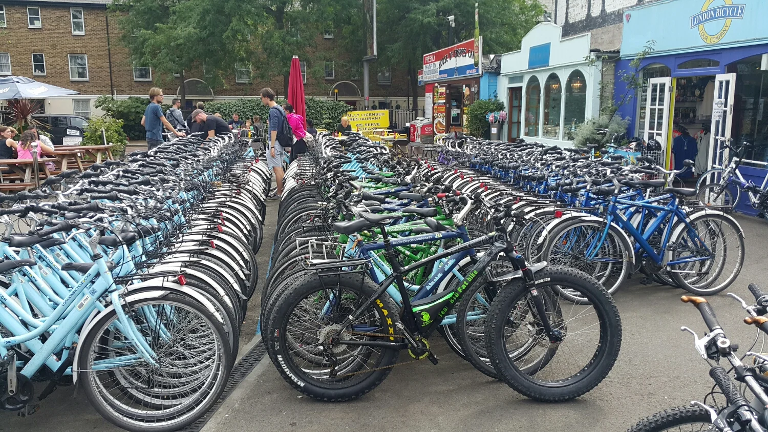 This is what team RTD,'s hire fleet will look like, cept they will all have fat tires.