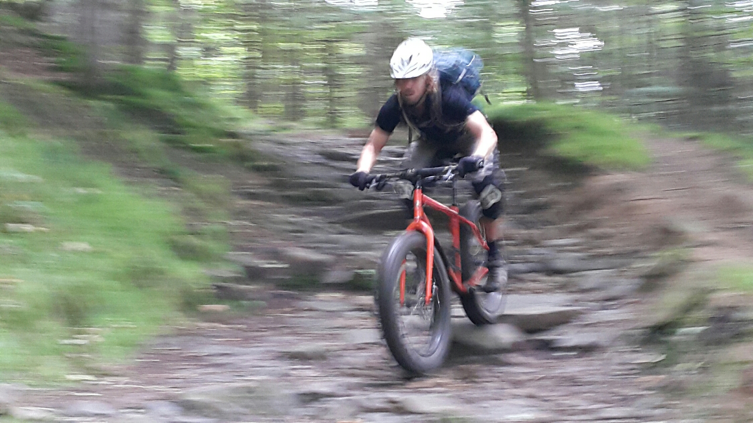 Pete at speed