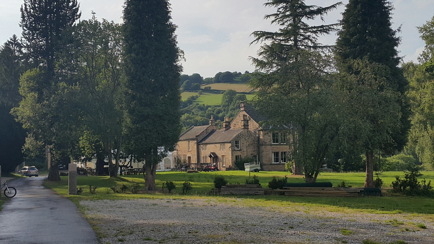 The house hiding in the trees