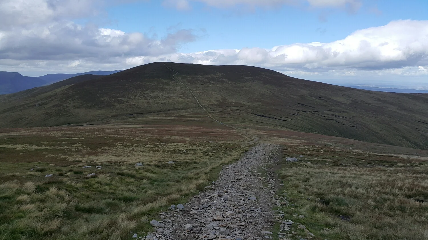 The last Dodd in the distance before the mountain behind.