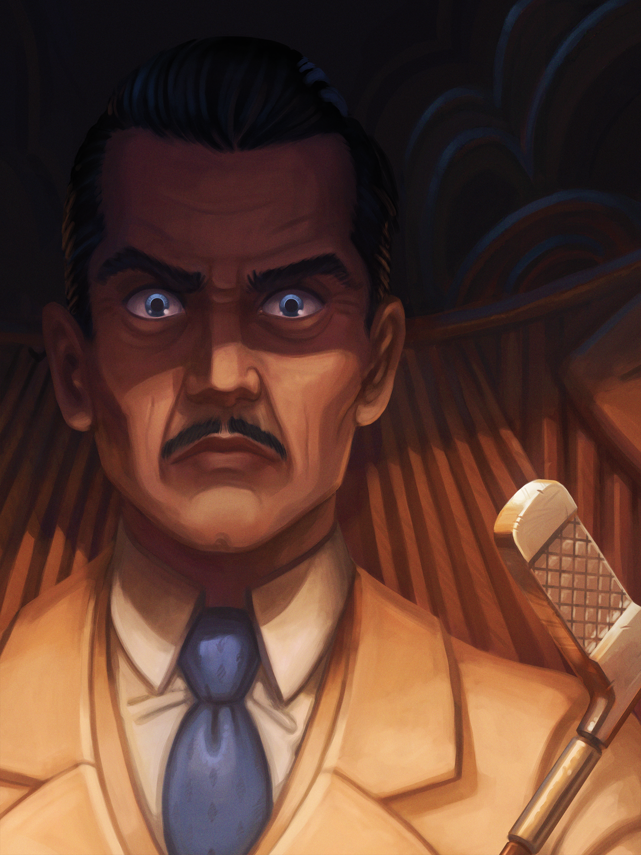 Andrew Ryan for Light Grey Art Lab's Boss Rush show. Prints are available here: http://lightgreyartlabshop.bigcartel.com/product/andrew-ryan-by-philippe-poirier