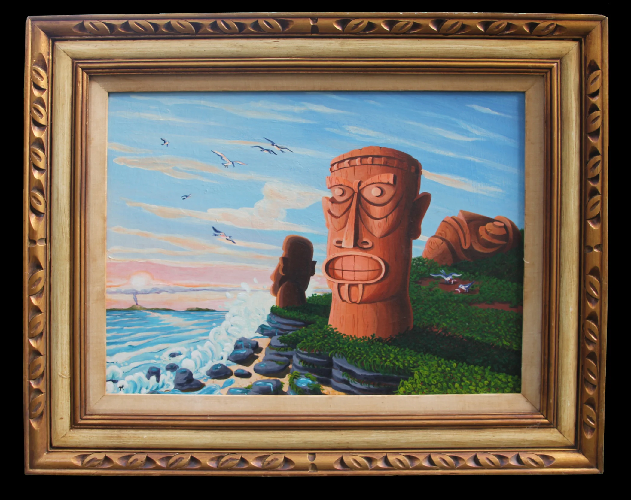 Three Tikis