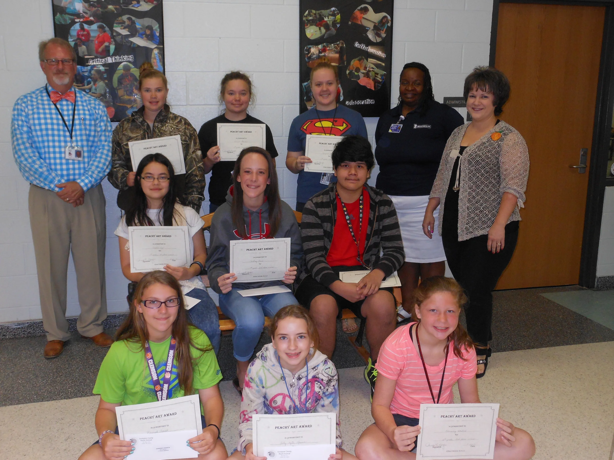 2015 Gilbert Middle Art Contest Winners
