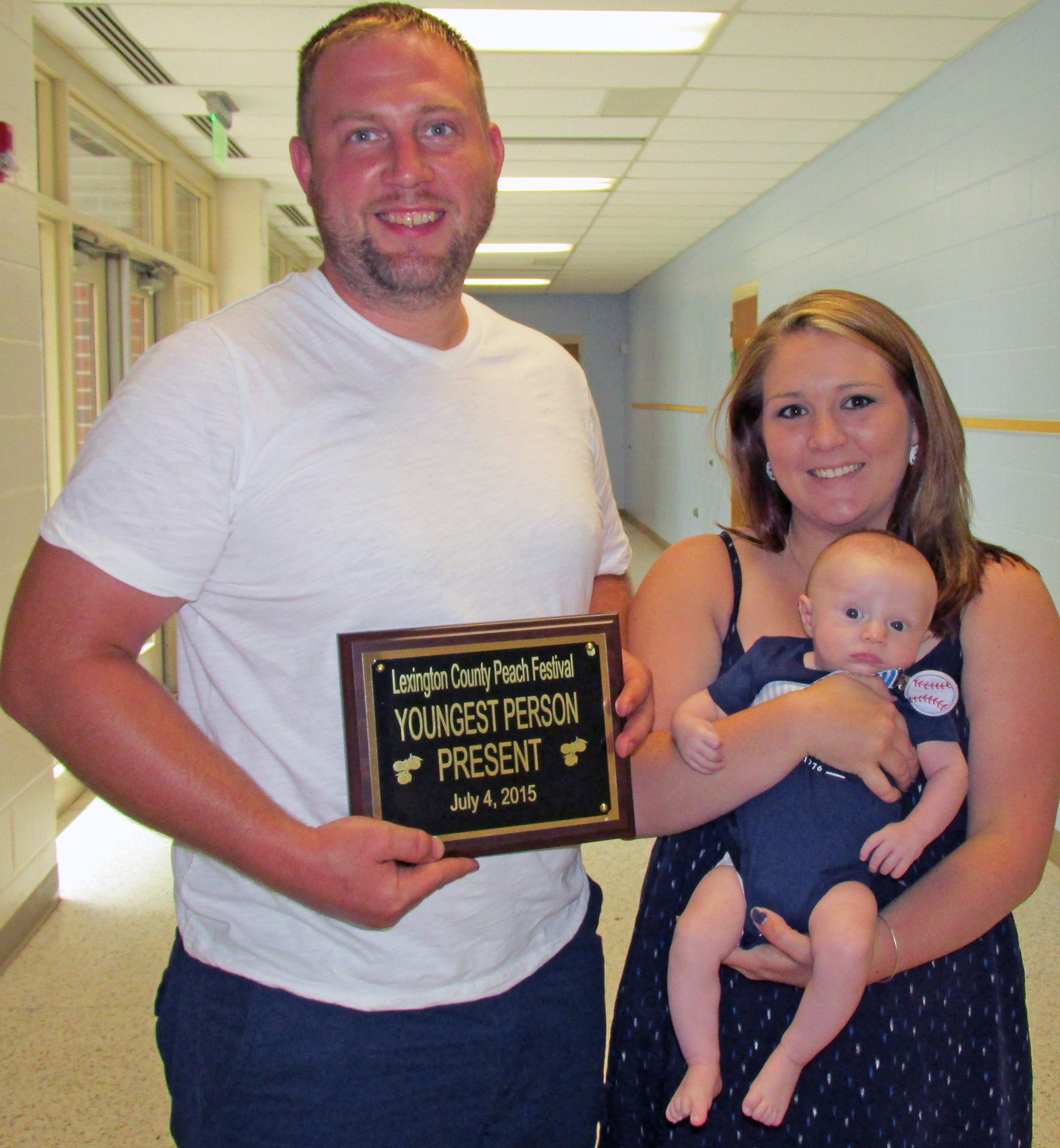 Two month old Finn McCarthy was the youngest person in attendance at last year’s program.