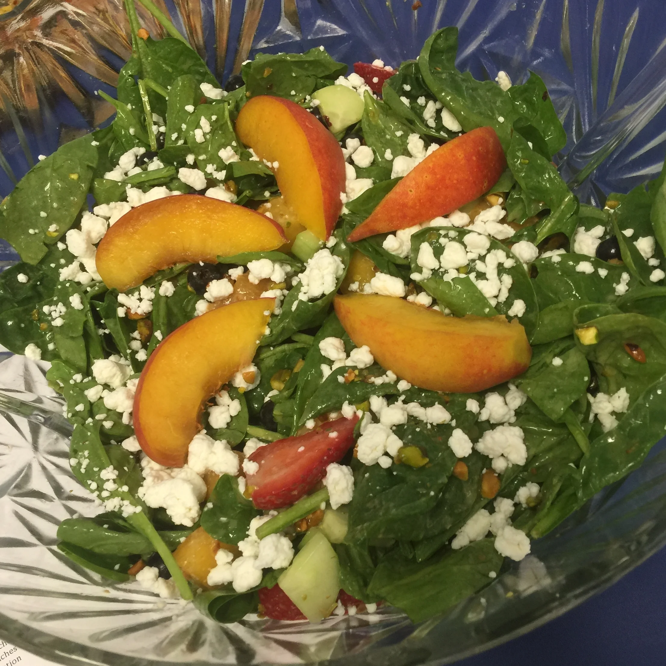 2017 Peach Recipe Results - Salads & Main Dishes