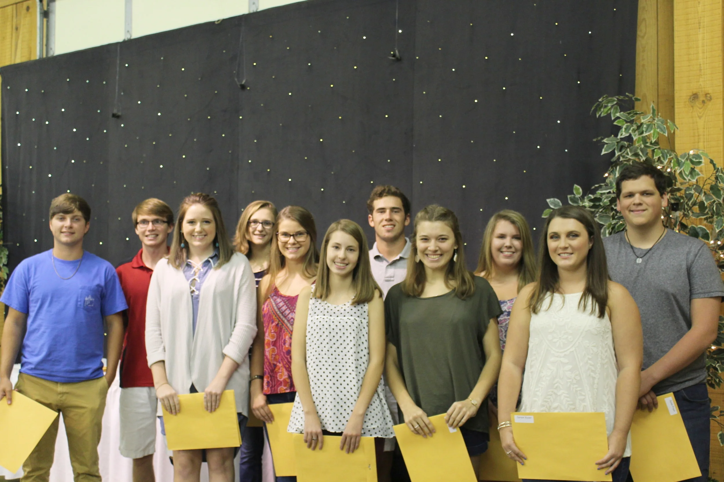 2017 Gilbert Community Club Scholarships Awarded