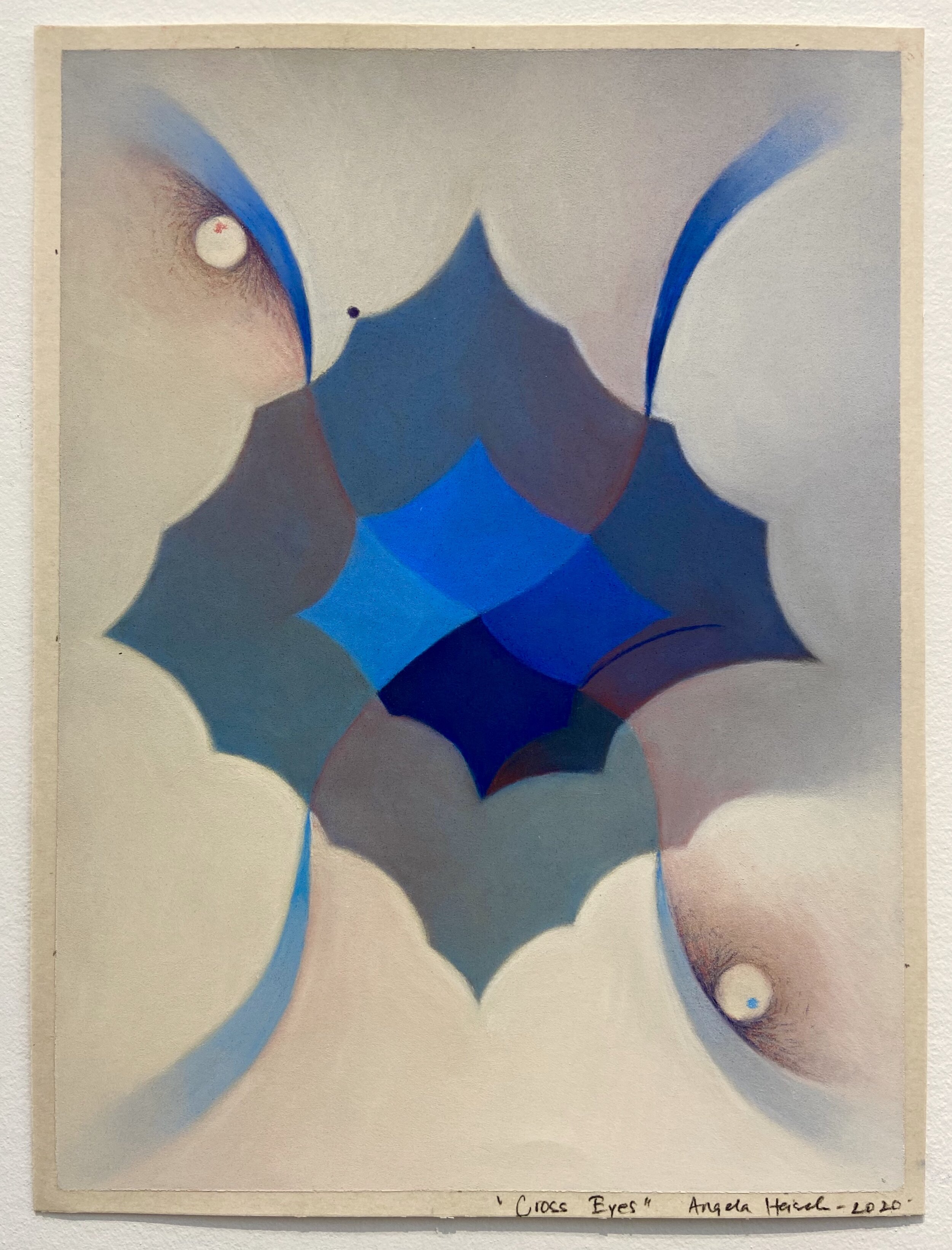 Cross Eyes (pastel)
