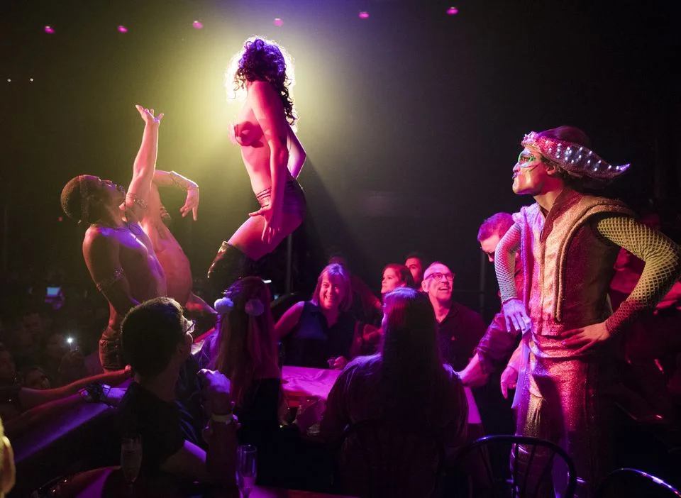 | Tramaine Ford performing as Moth in *American Repertory Theatre’s “The Donkey Show” at OBERON (*limited dates- Find out here) |