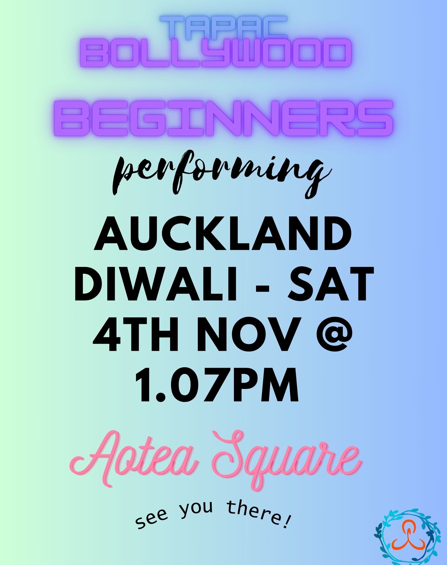 Come watch our young dancers at Auckland Diwali tomorrow at 1.07PM on the main stage! ✨