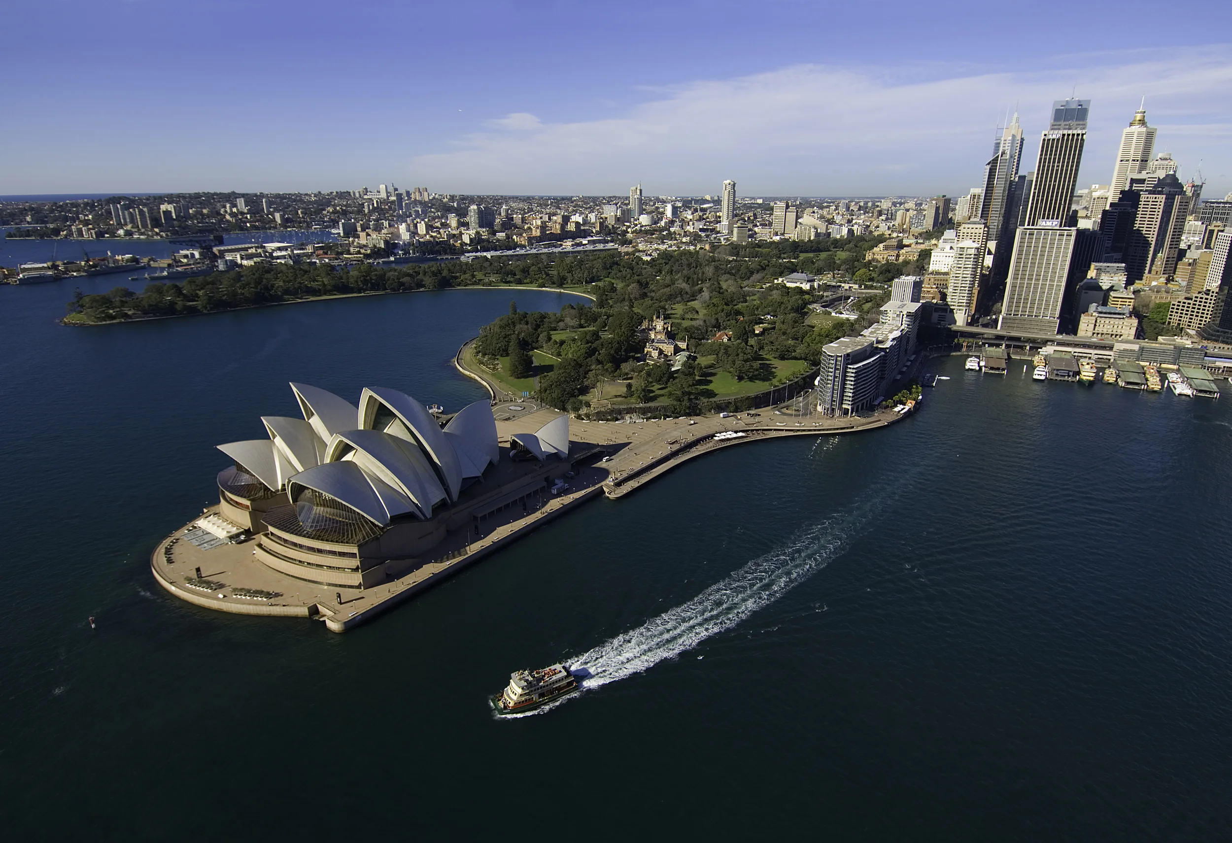 Opera House from the air (photo credit Jack Hamilton )