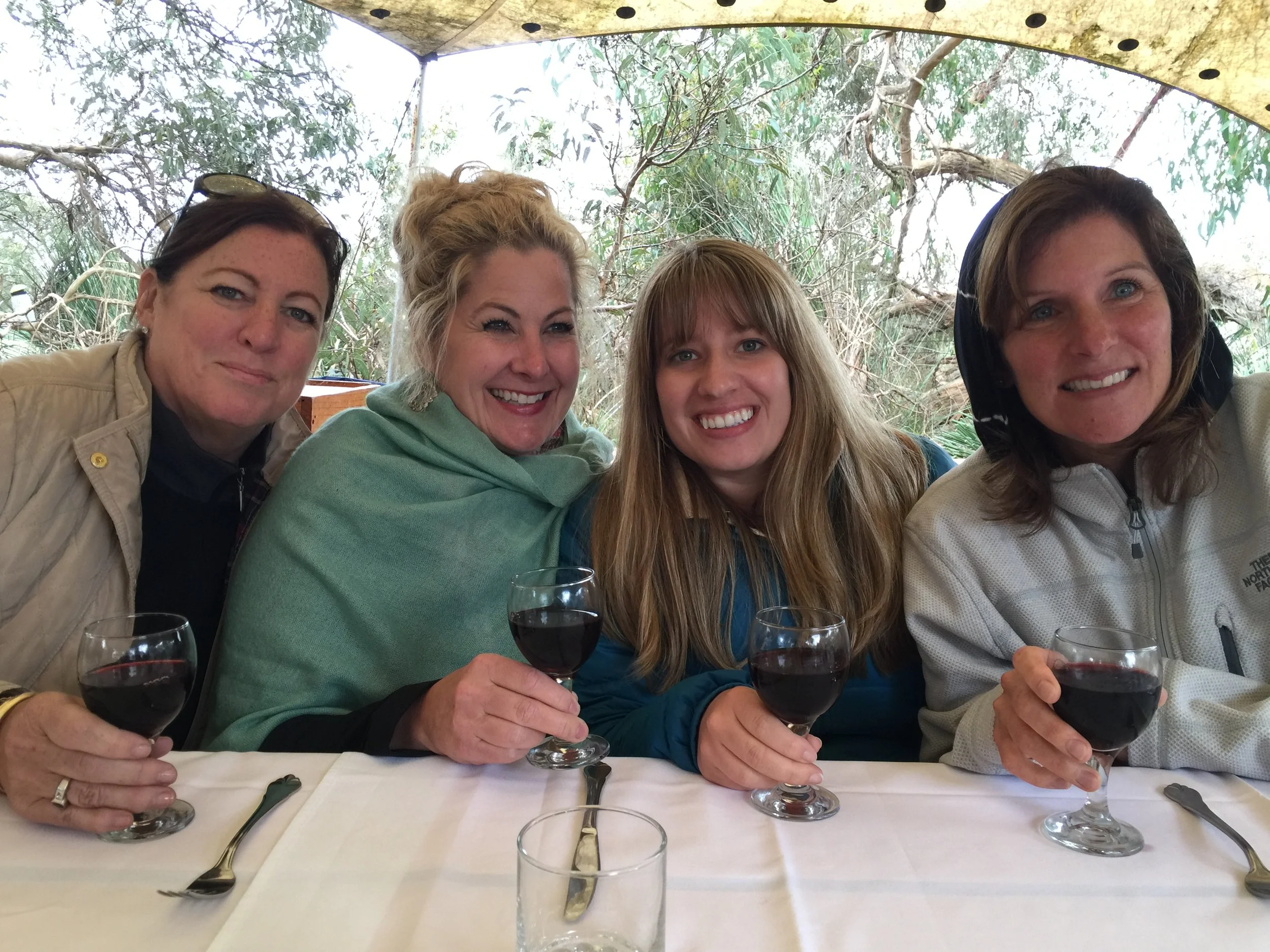 And then a surprise lunch in a tent with my Brownell colleagues; great food, outstanding wine from Islander Estates , and wildlife in the wild with our guide, Craig Wickham, of Exceptional Kangaroo Island. 