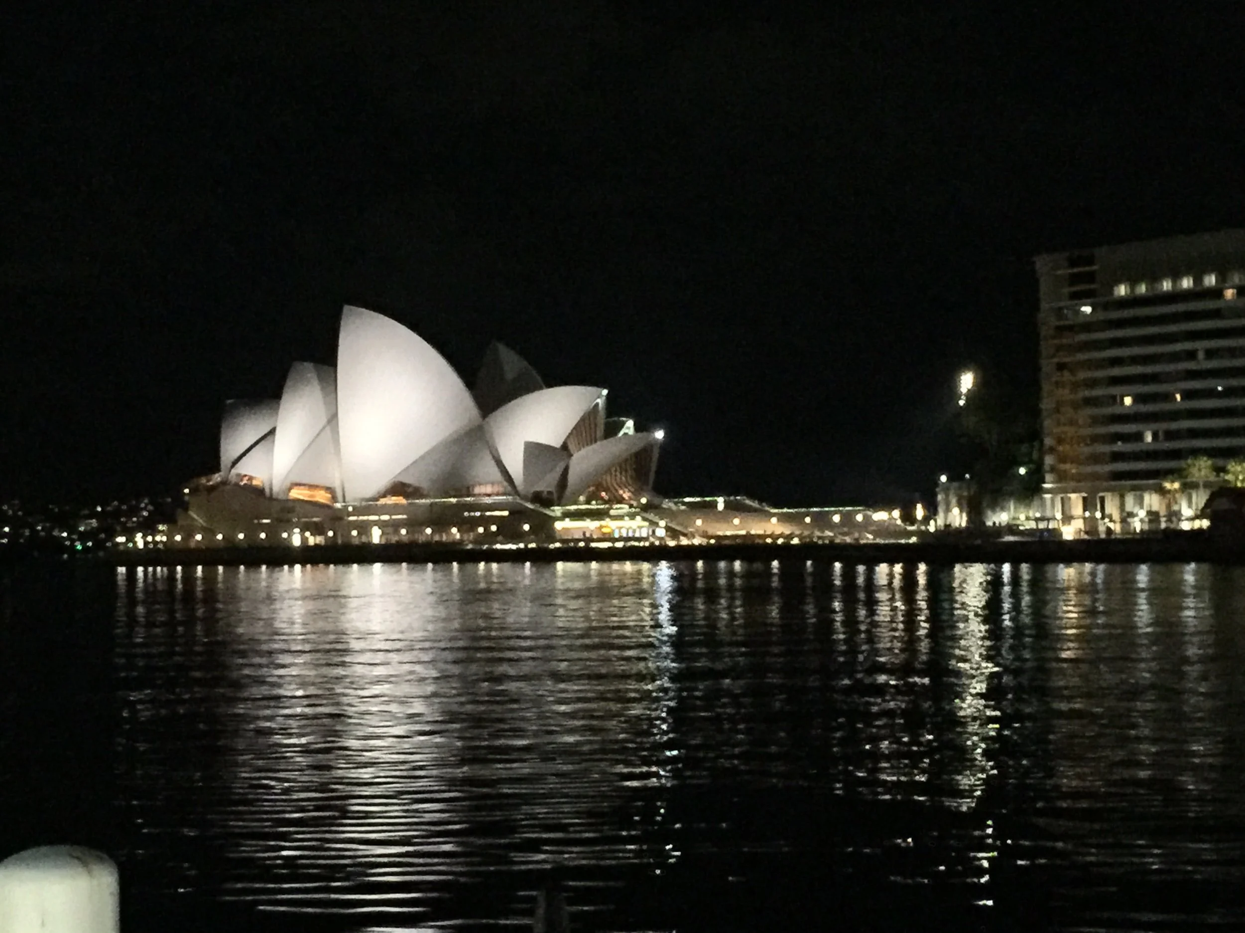 The view from the Park Hyatt Sydney