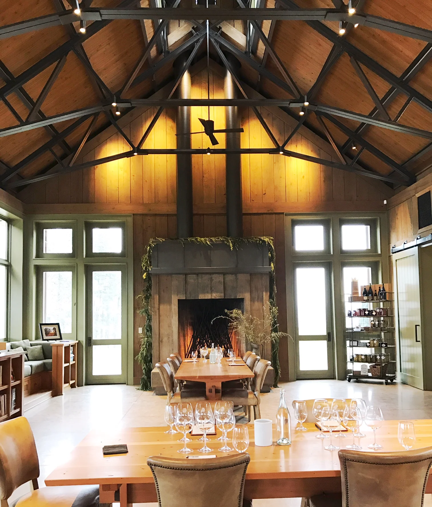 Soter Vineyards is the former home of the owners, designed by architect Howard Backen