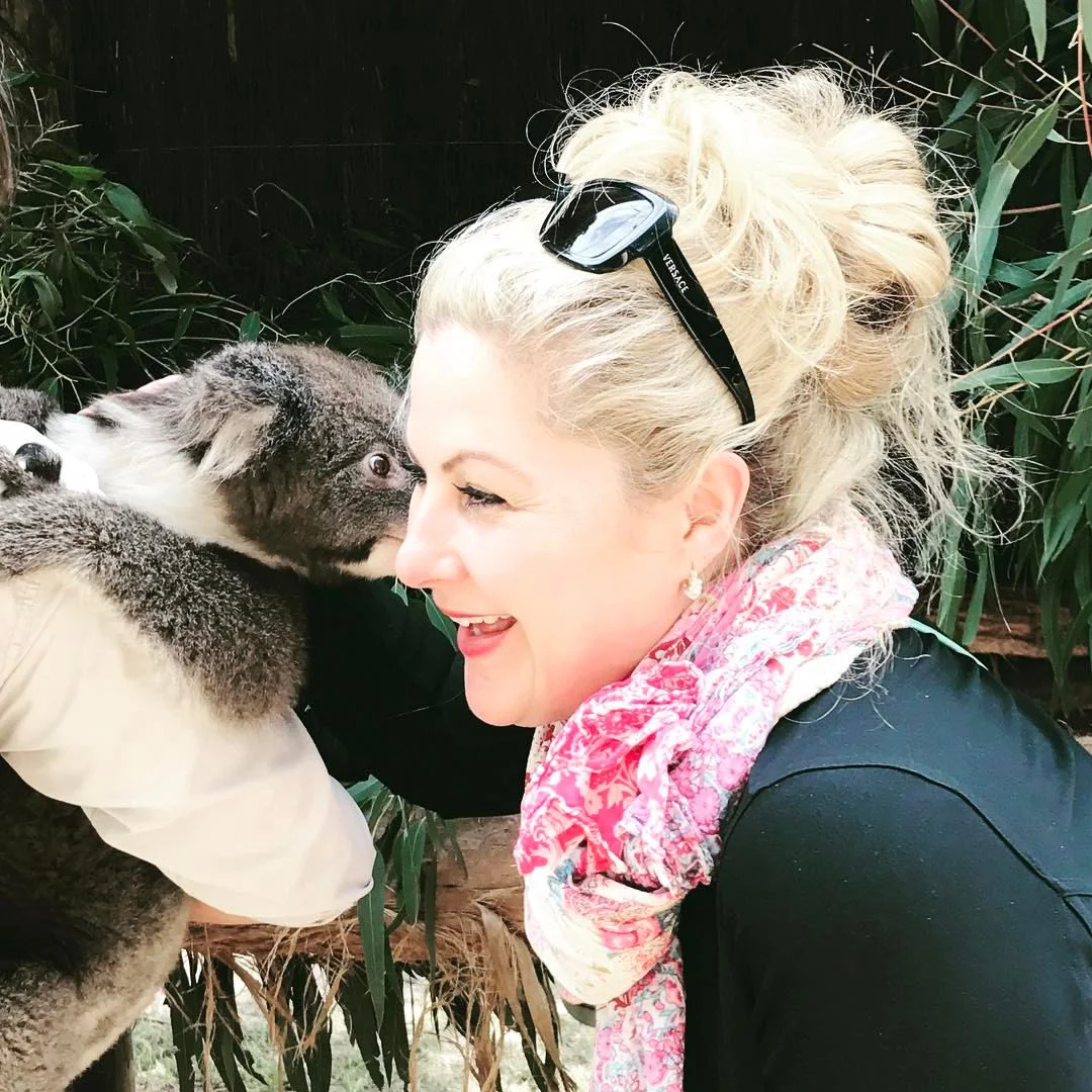 Kisses from Harvey the Koala at Ballarat Wildlife Park