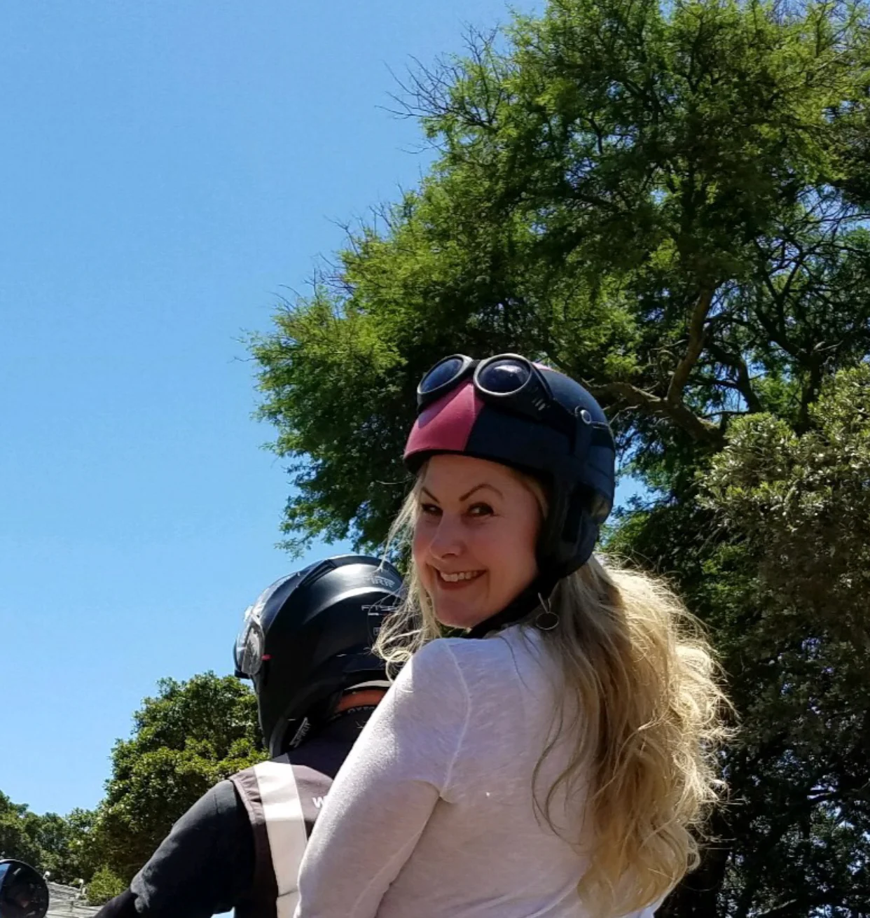 Cape Town by motorcycle and sidecar.