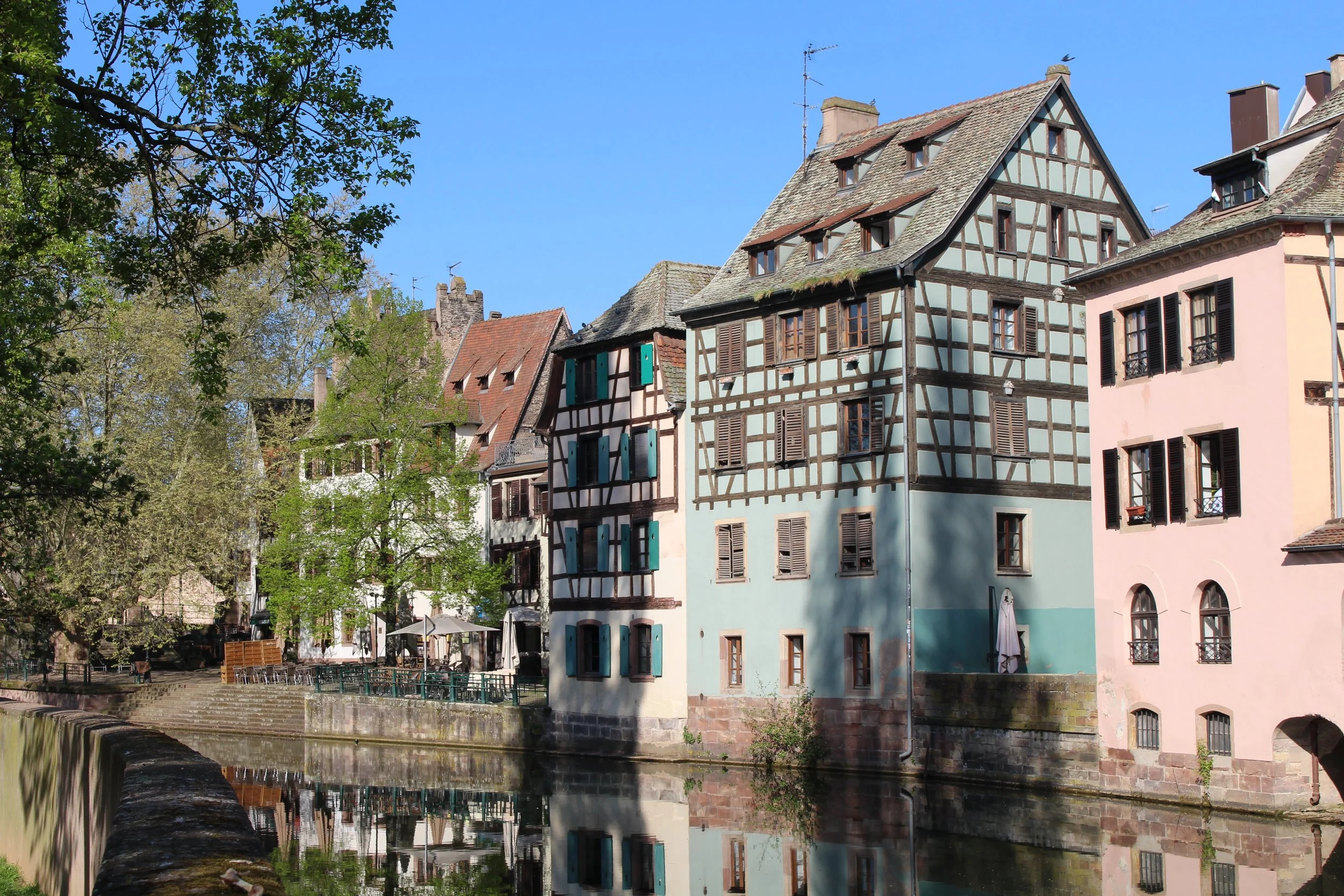 Beautiful half-timbered homes
