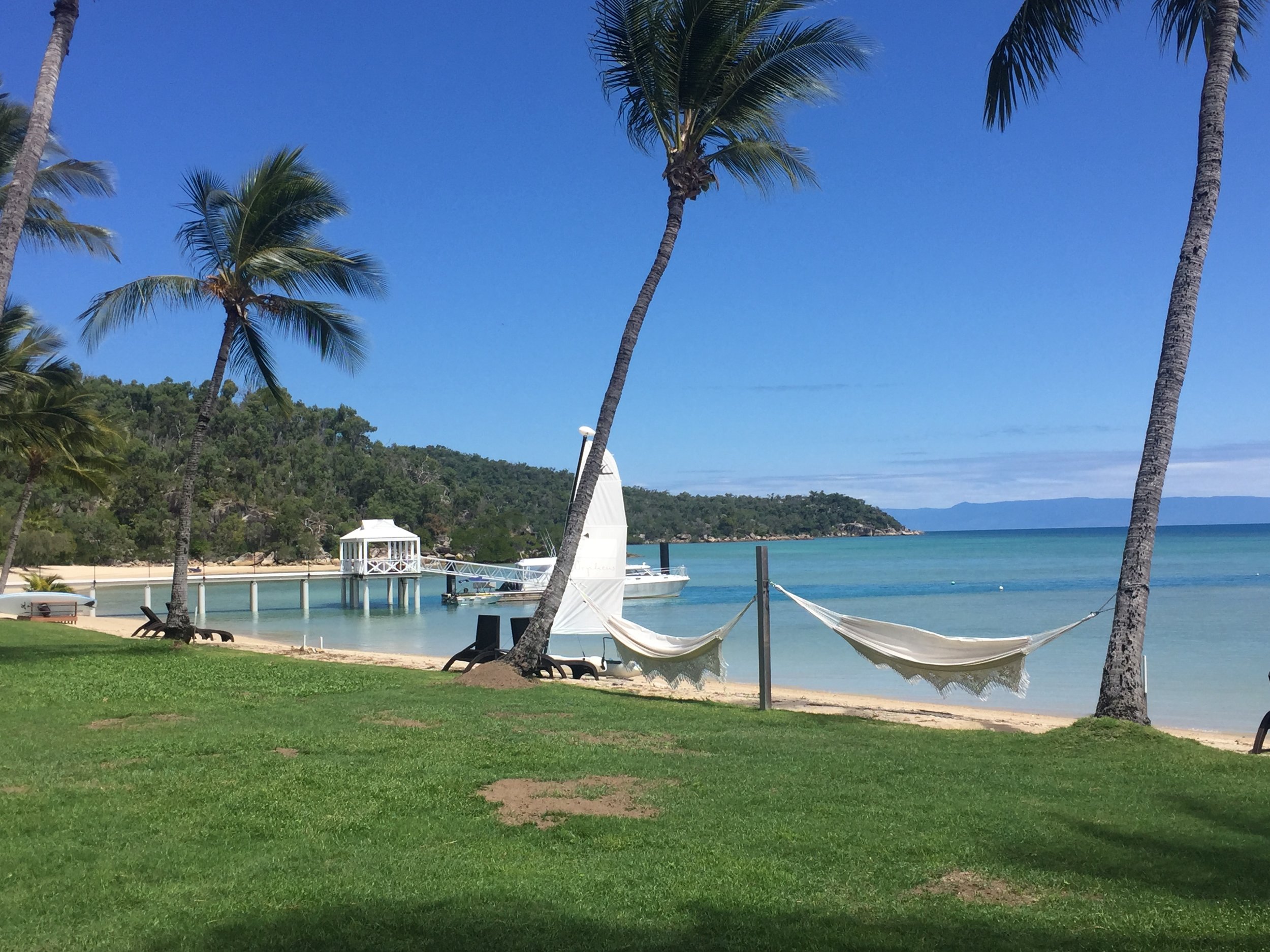 Lounge on the beach