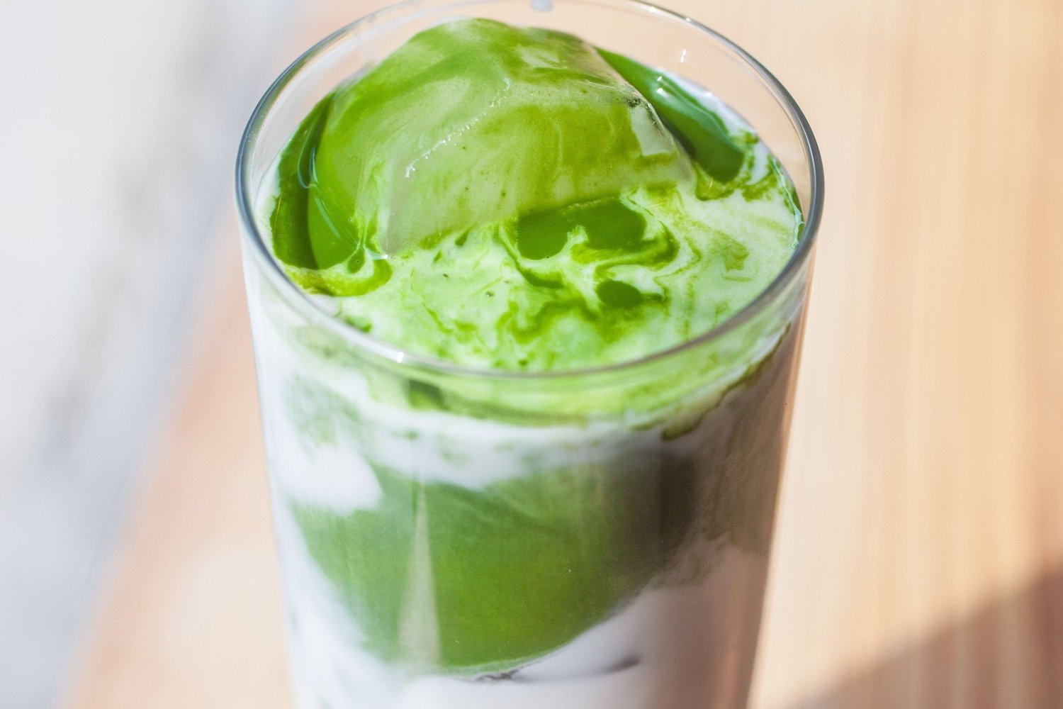 Iced Matcha Latte - FeelGoodFoodie