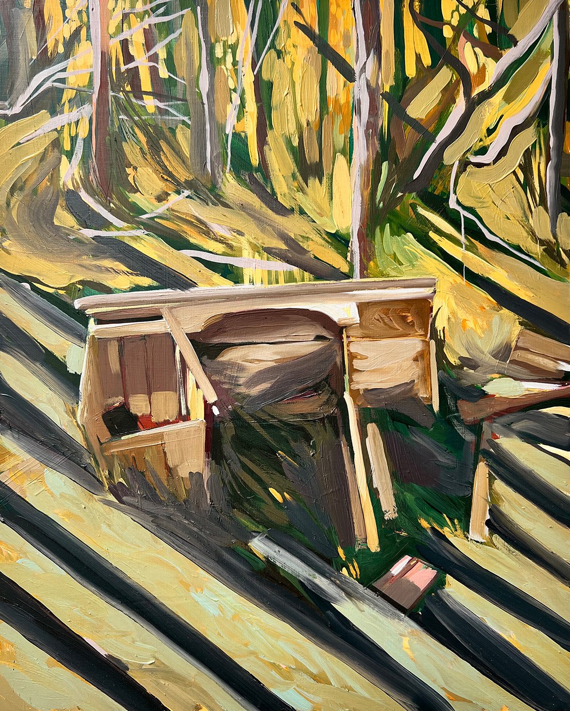 Your Desk in the Autumn When the Aspen Leaves Fall, 2025