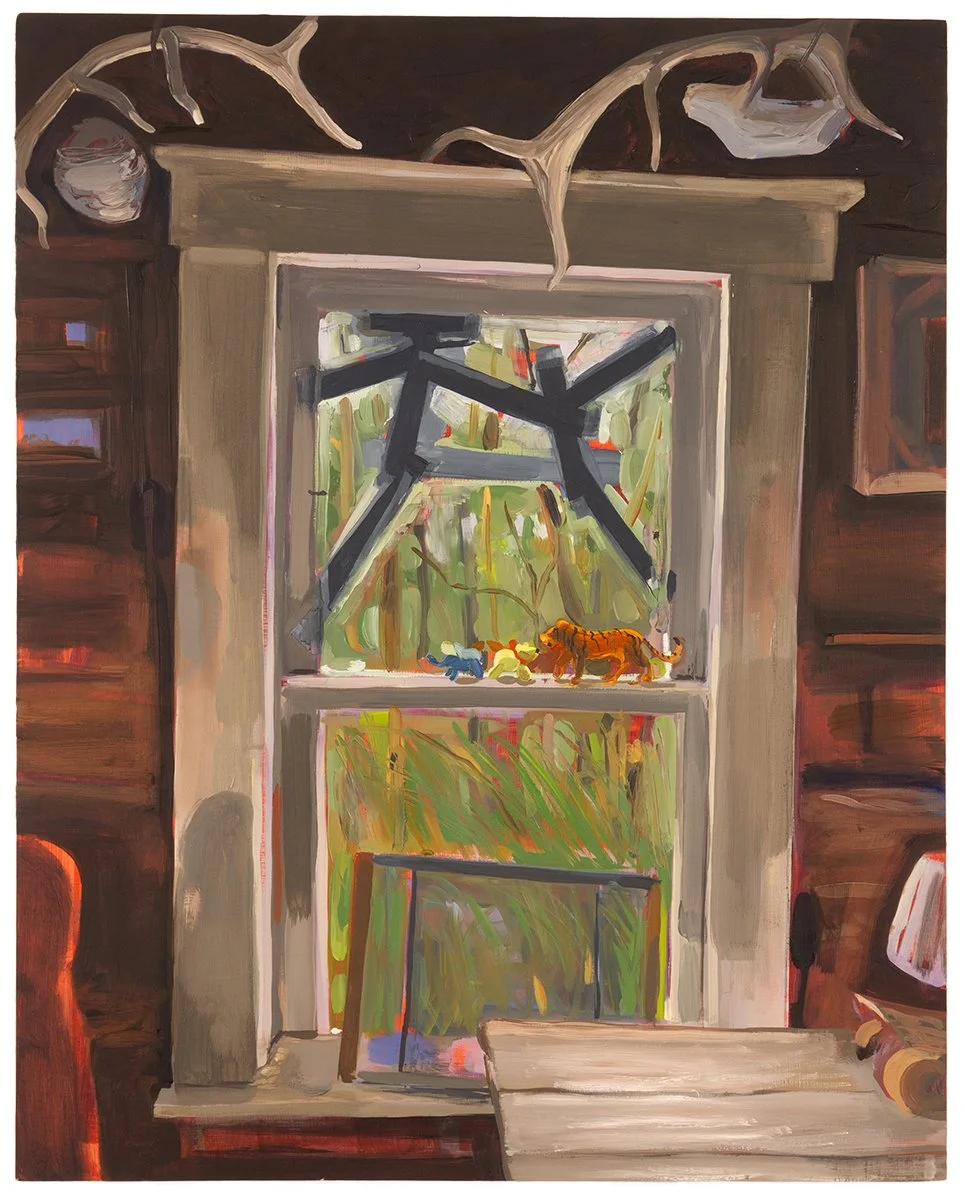Hold it Together, 2025 - oil on panel - 20"x16"