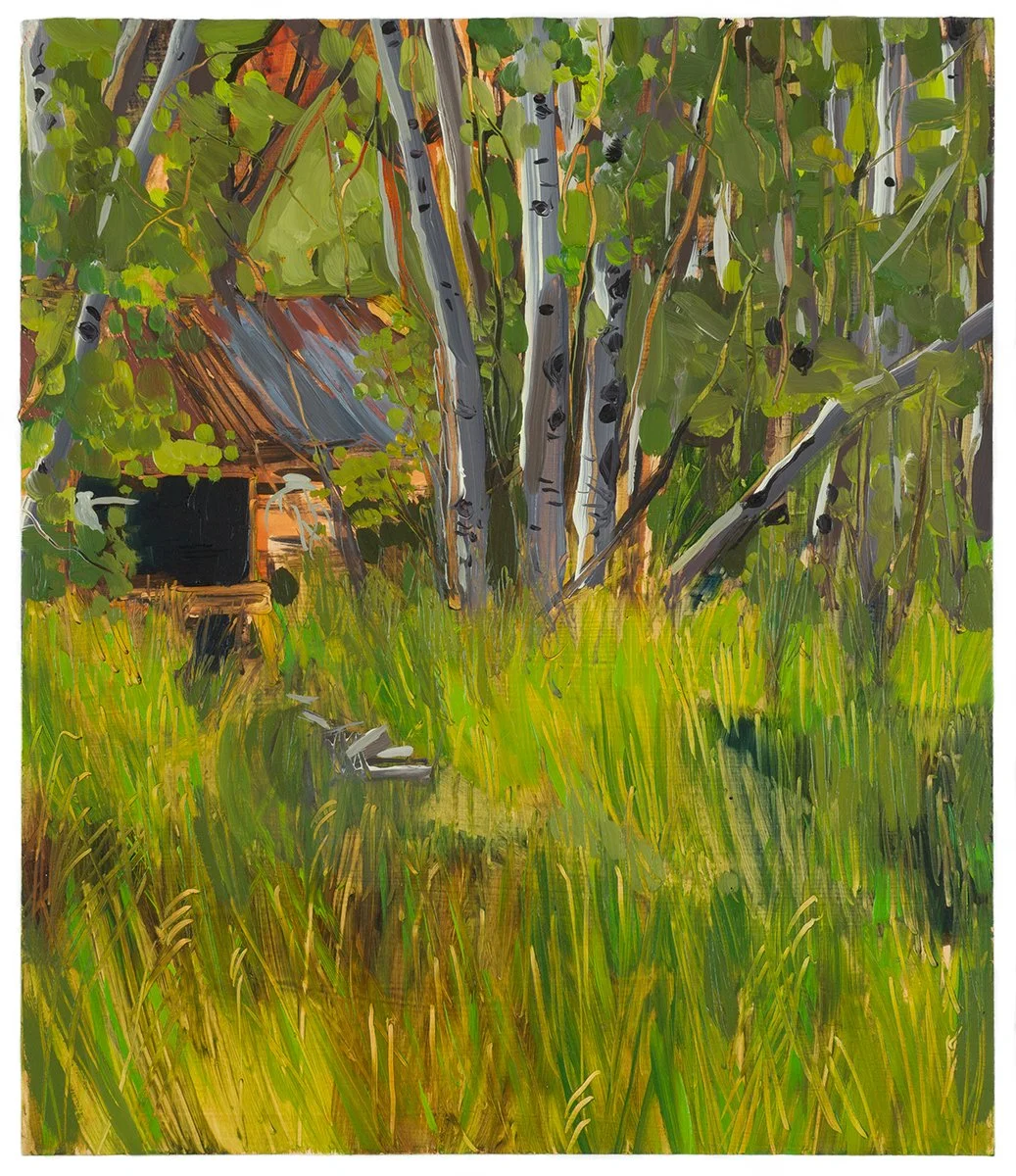 Grass, 2025 - Oil on panel - 12"x10"