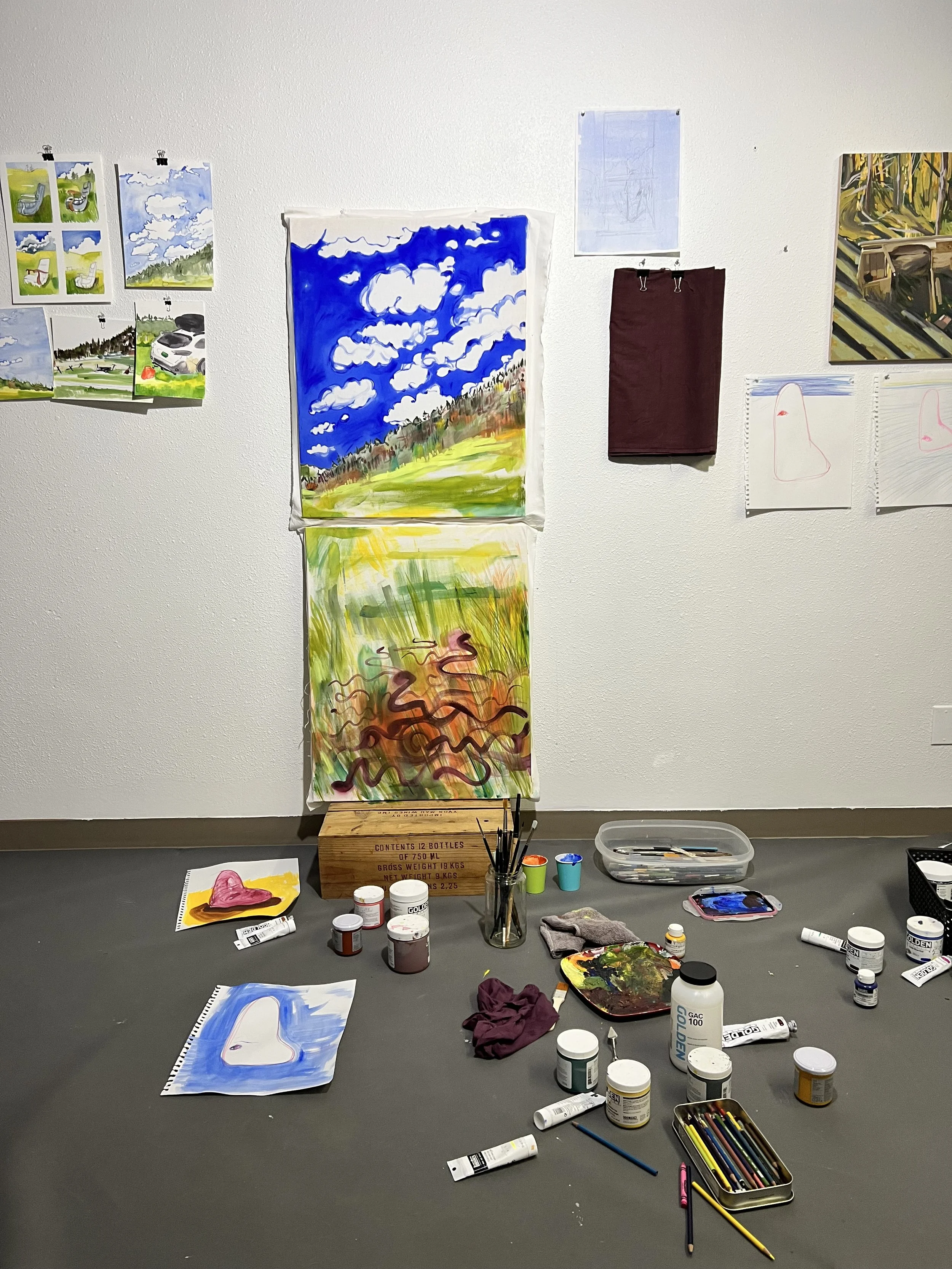 Painting stage