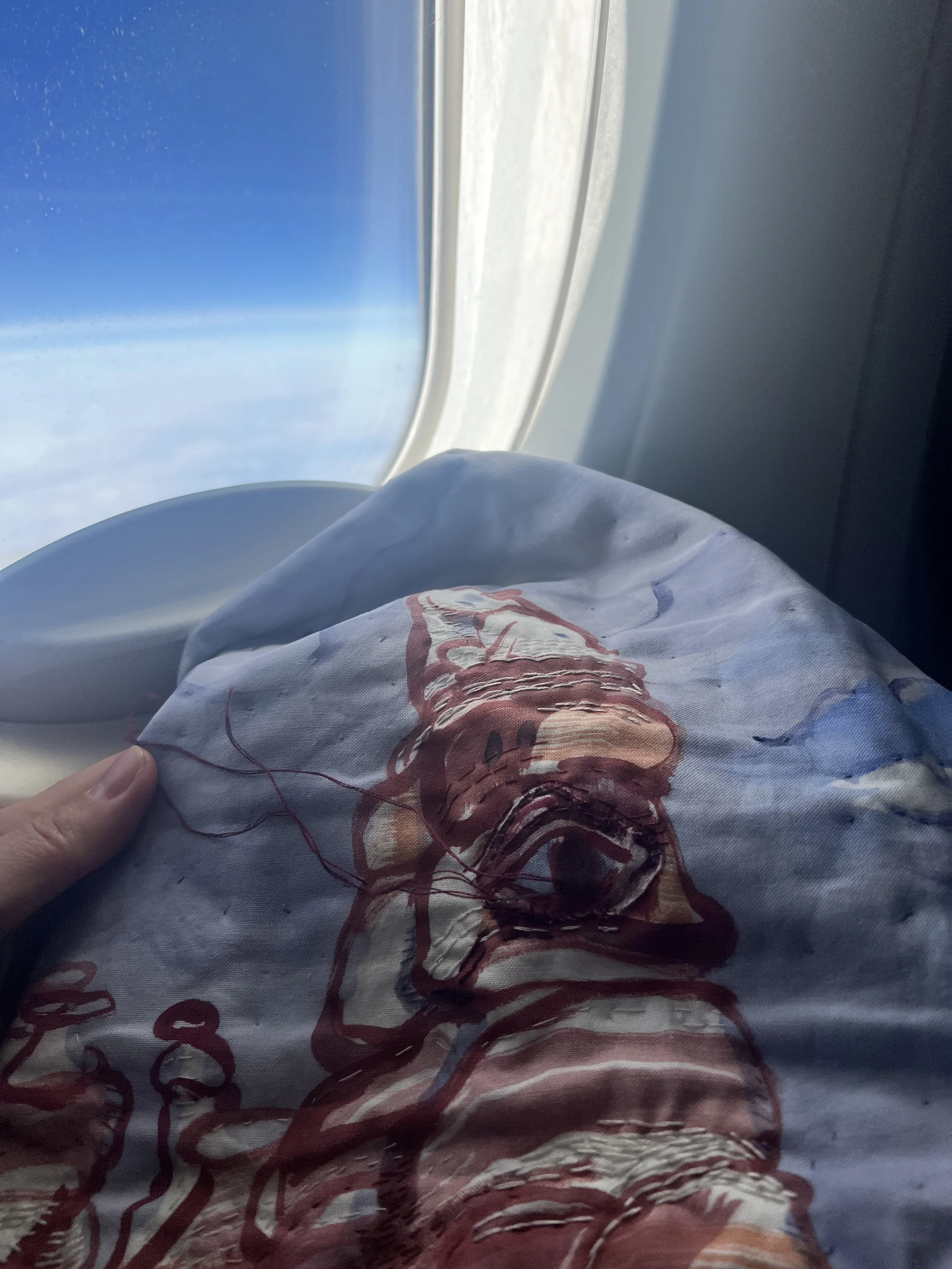 Stitching in air