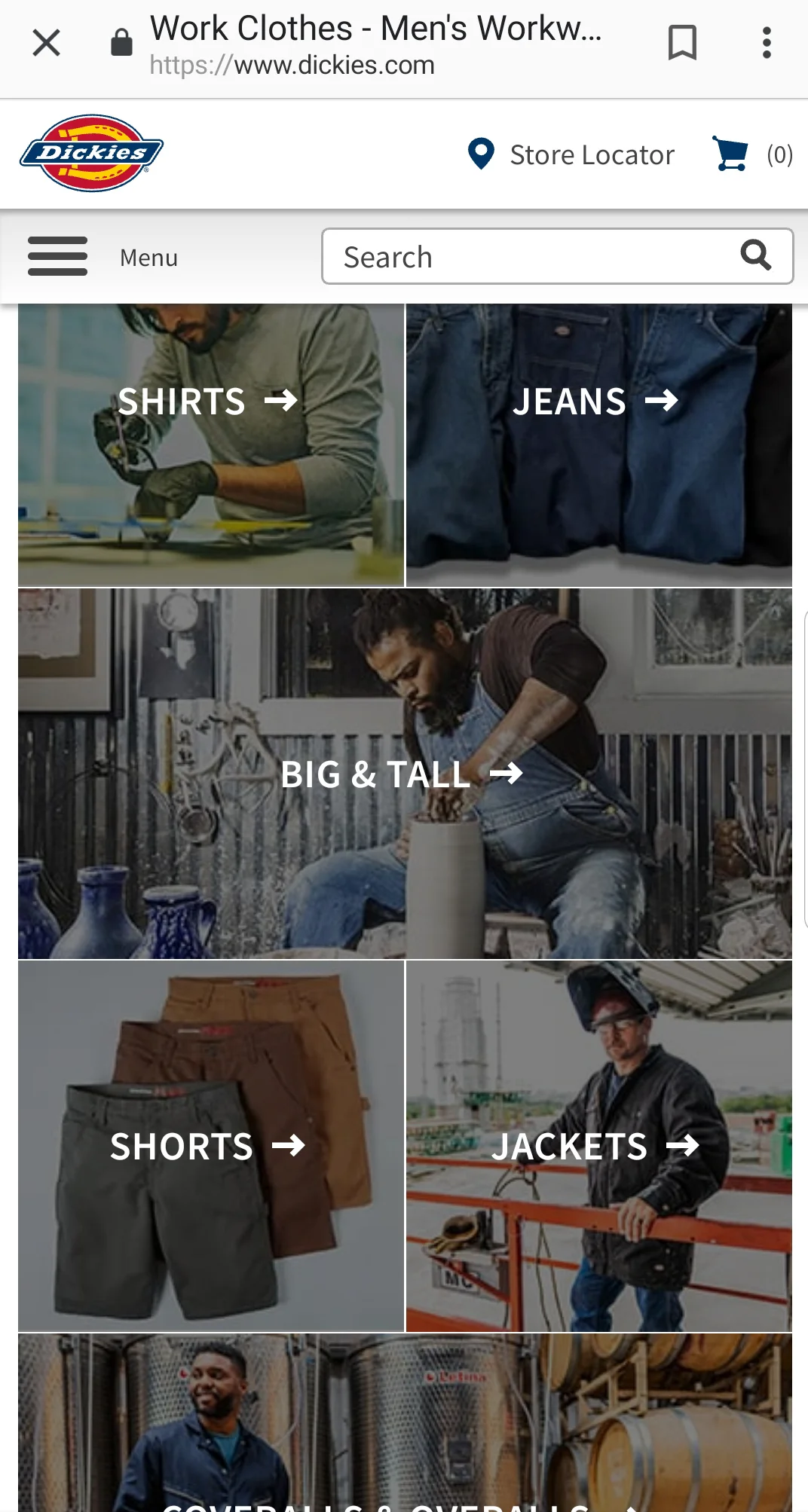 Dickies.com 2019