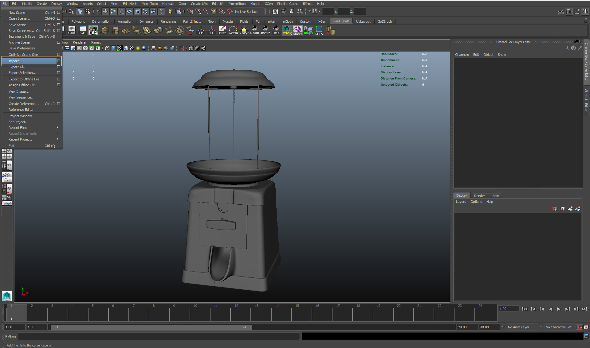 maya 2016 tutorial render