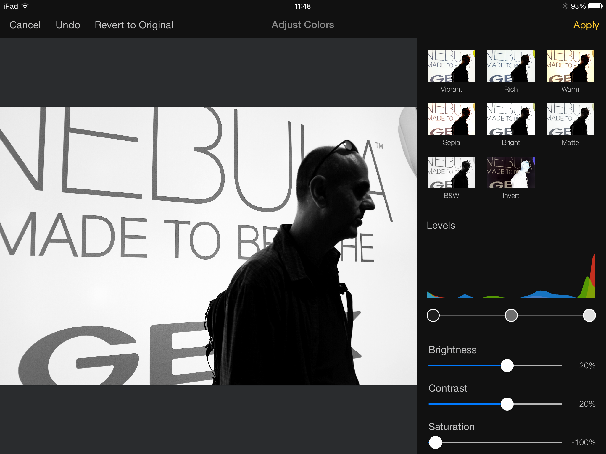 ... Converted to Black & White