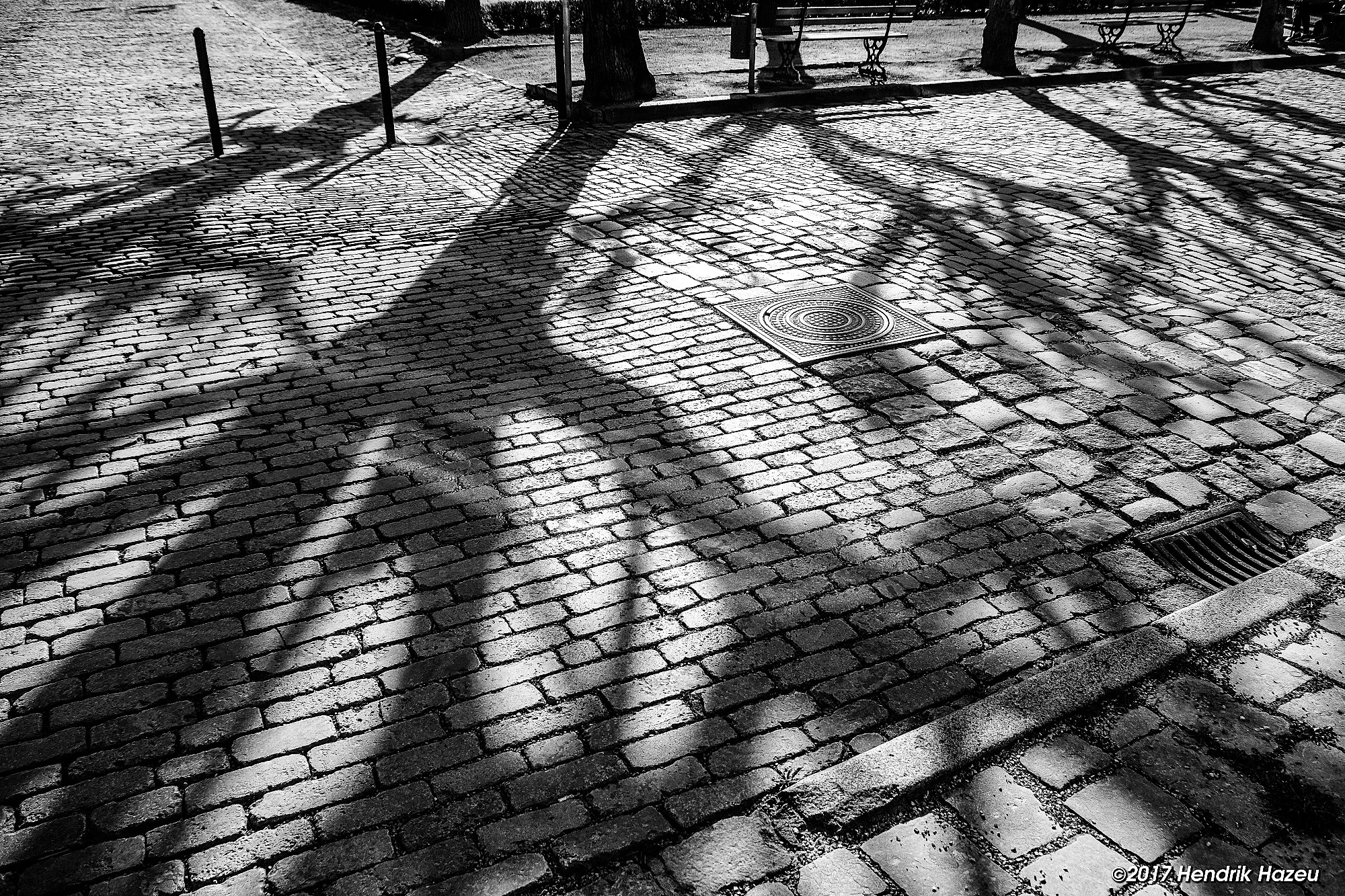 Shadows on the street, Fuji X-T2, with XF 18-135 mm WR at 18 mm - f5.6 - 1/950 sec - ISO 400