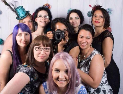 Photo via: Hot Flash Photography from Brandi's wedding.