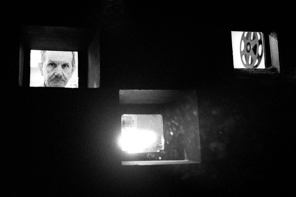 Peter Bailey, projectionist